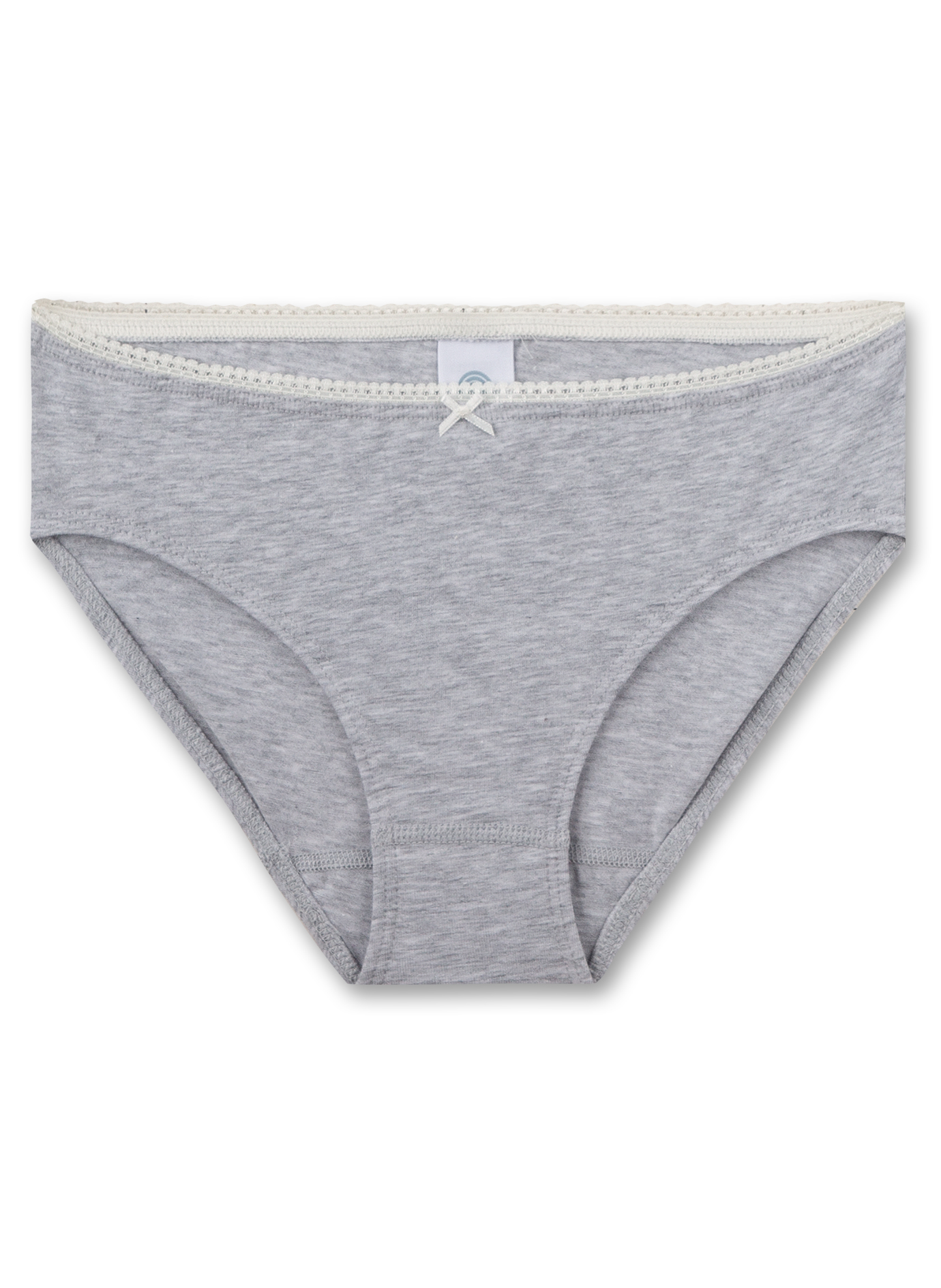 Mädchen-Rioslip (Dreierpack) Off-White, Rosa und Graumelange