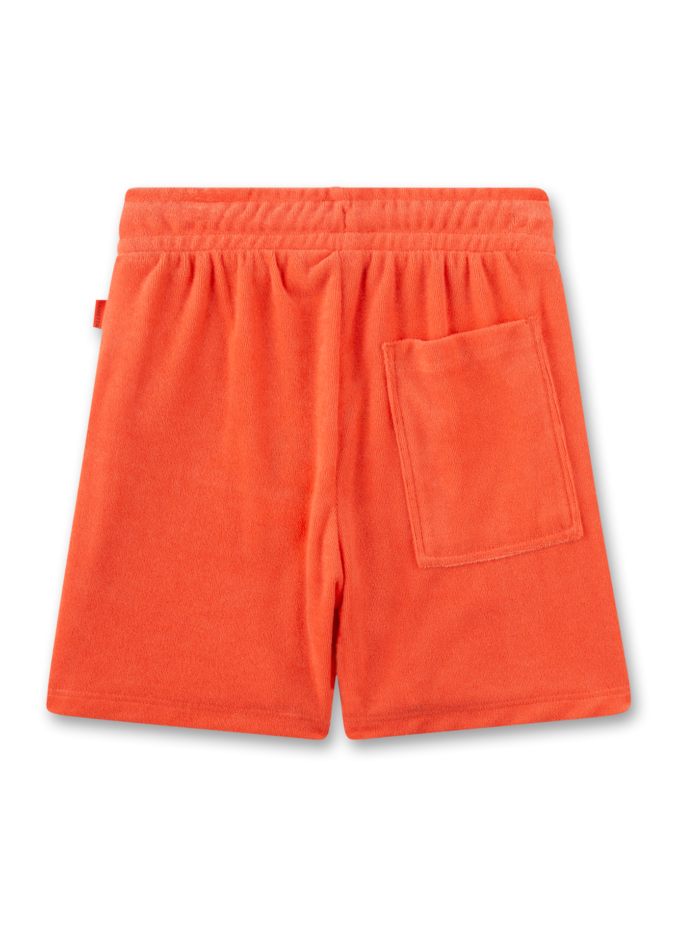 Jungen-Shorts Orange aus Frottee