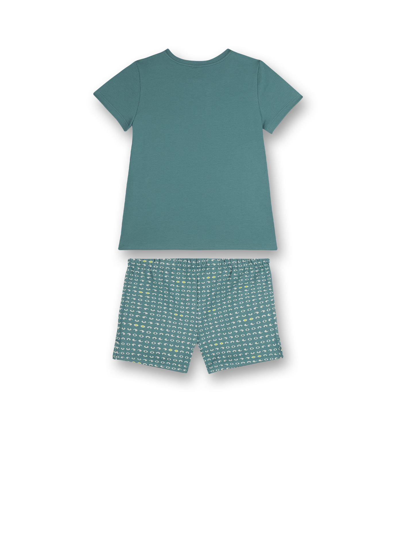 Sanetta Girls Pyjama o Arm blaumeliert Shorts bunt Gr 152 164 176  UVP 29,99 € 