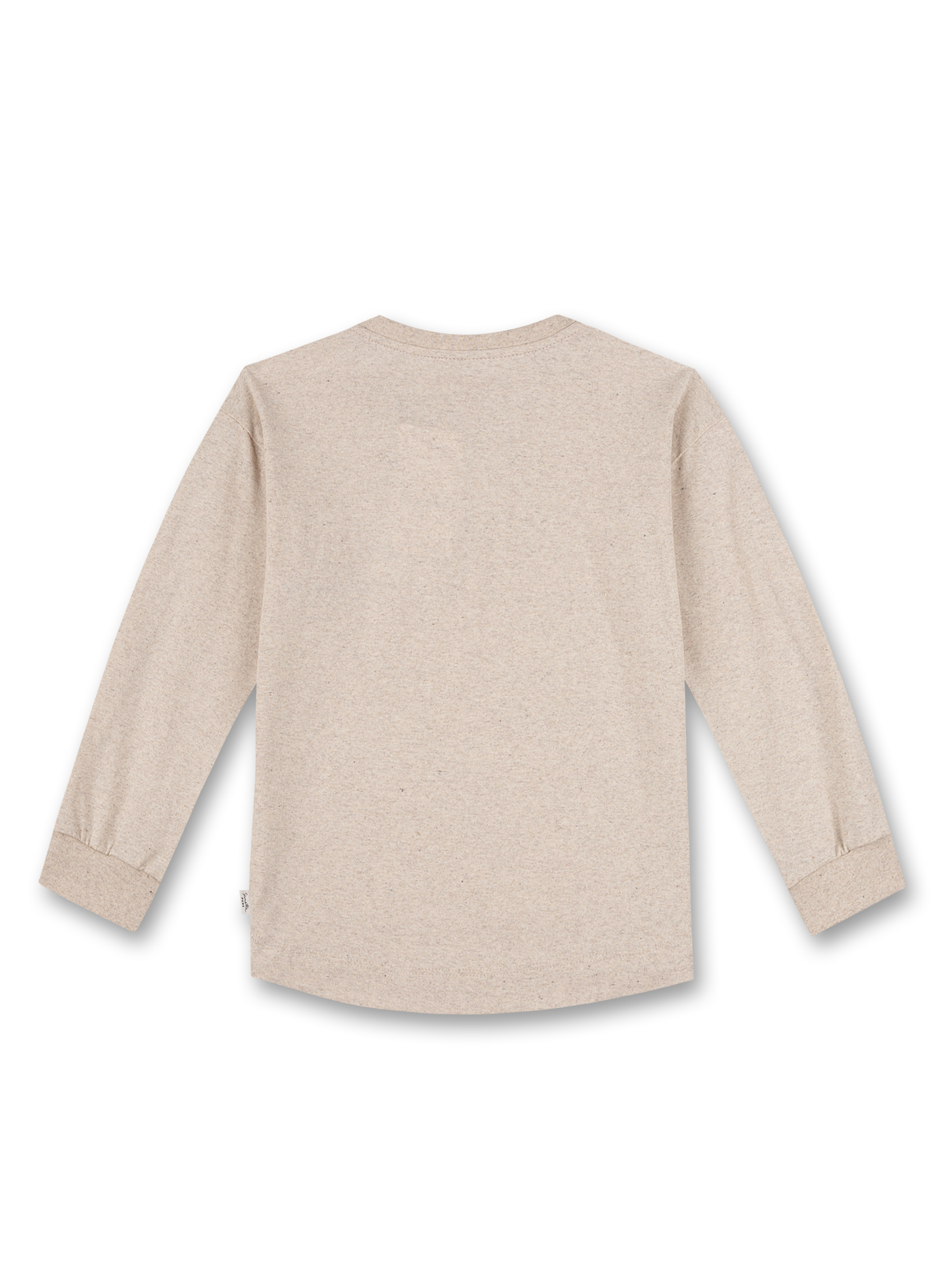 Mädchen-Shirt langarm Beige