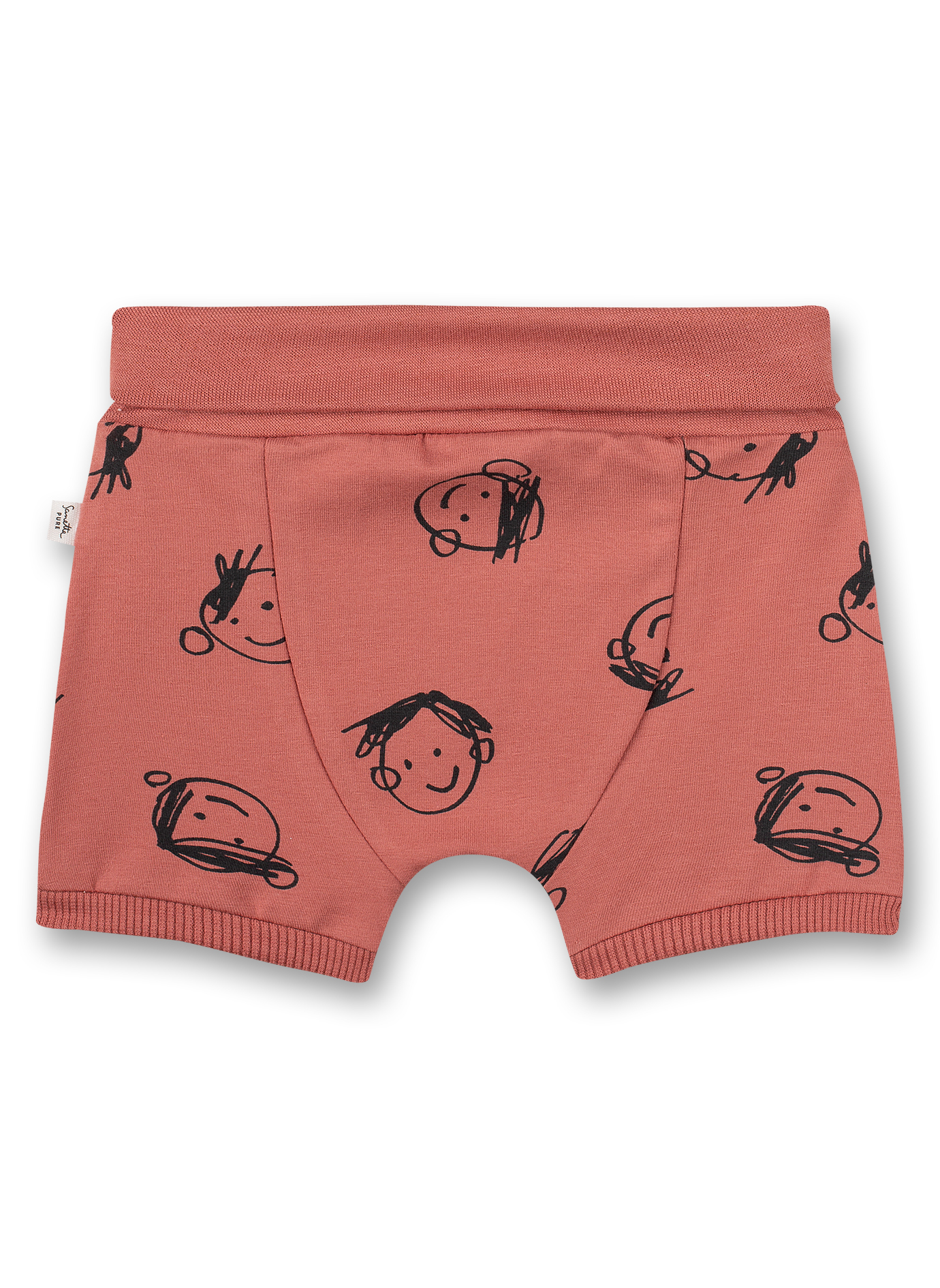 Unisex-Shorts Rot