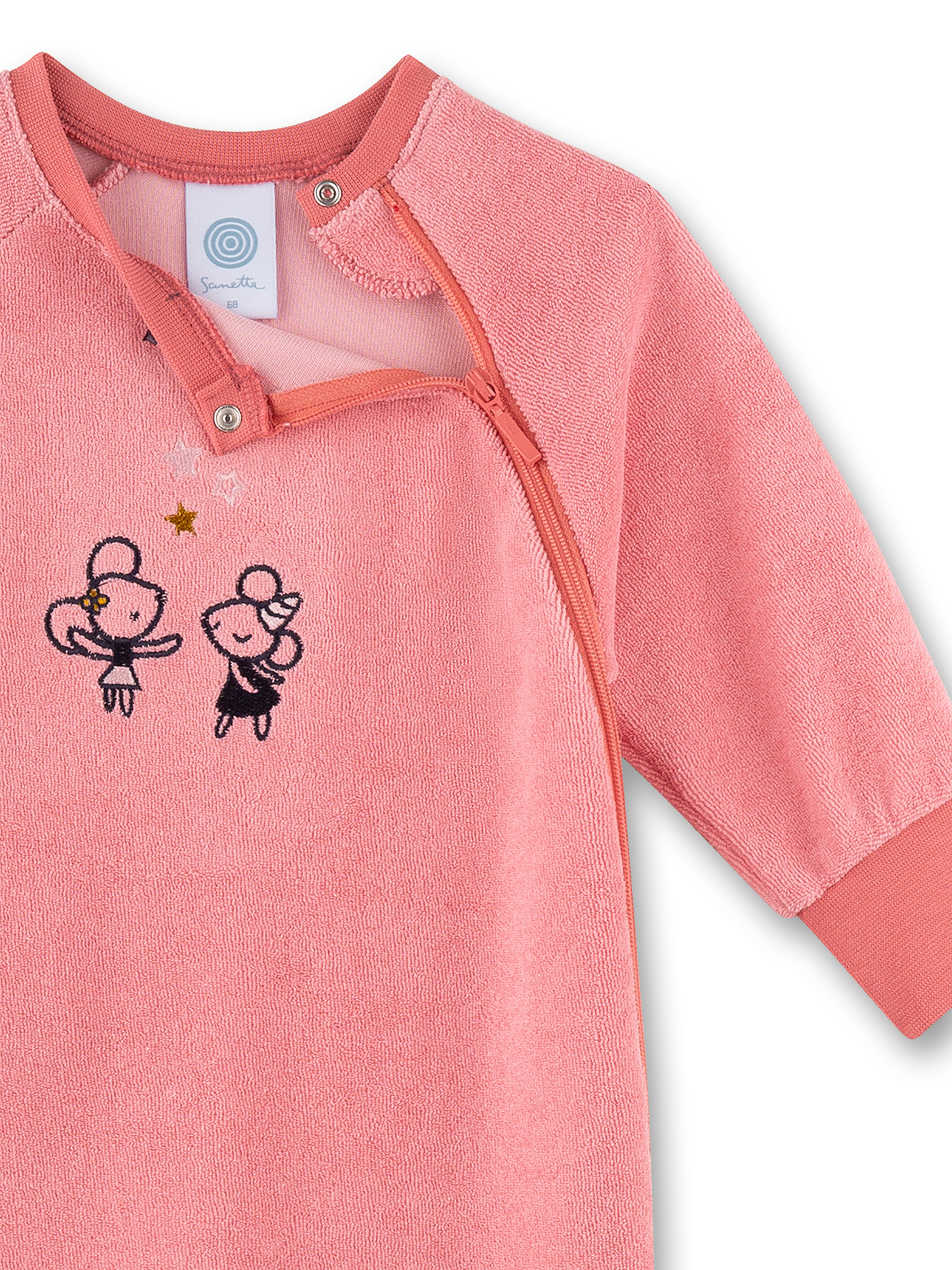 Baby, Baby-Kleidung, Pink, Jacquard/Strick, Niedliche Stickerei