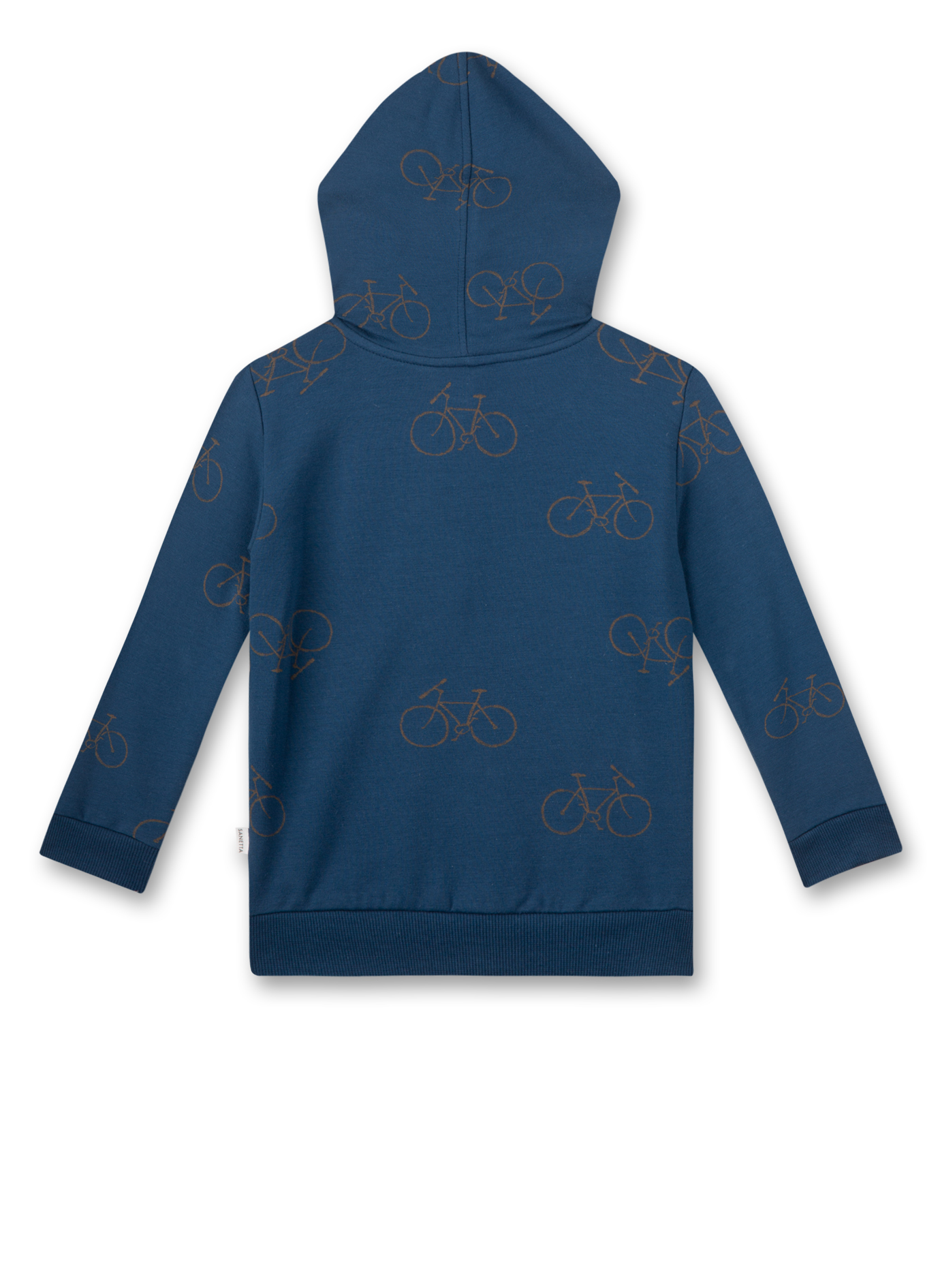 Jungen-Sweatshirt mit Kapuze Blau