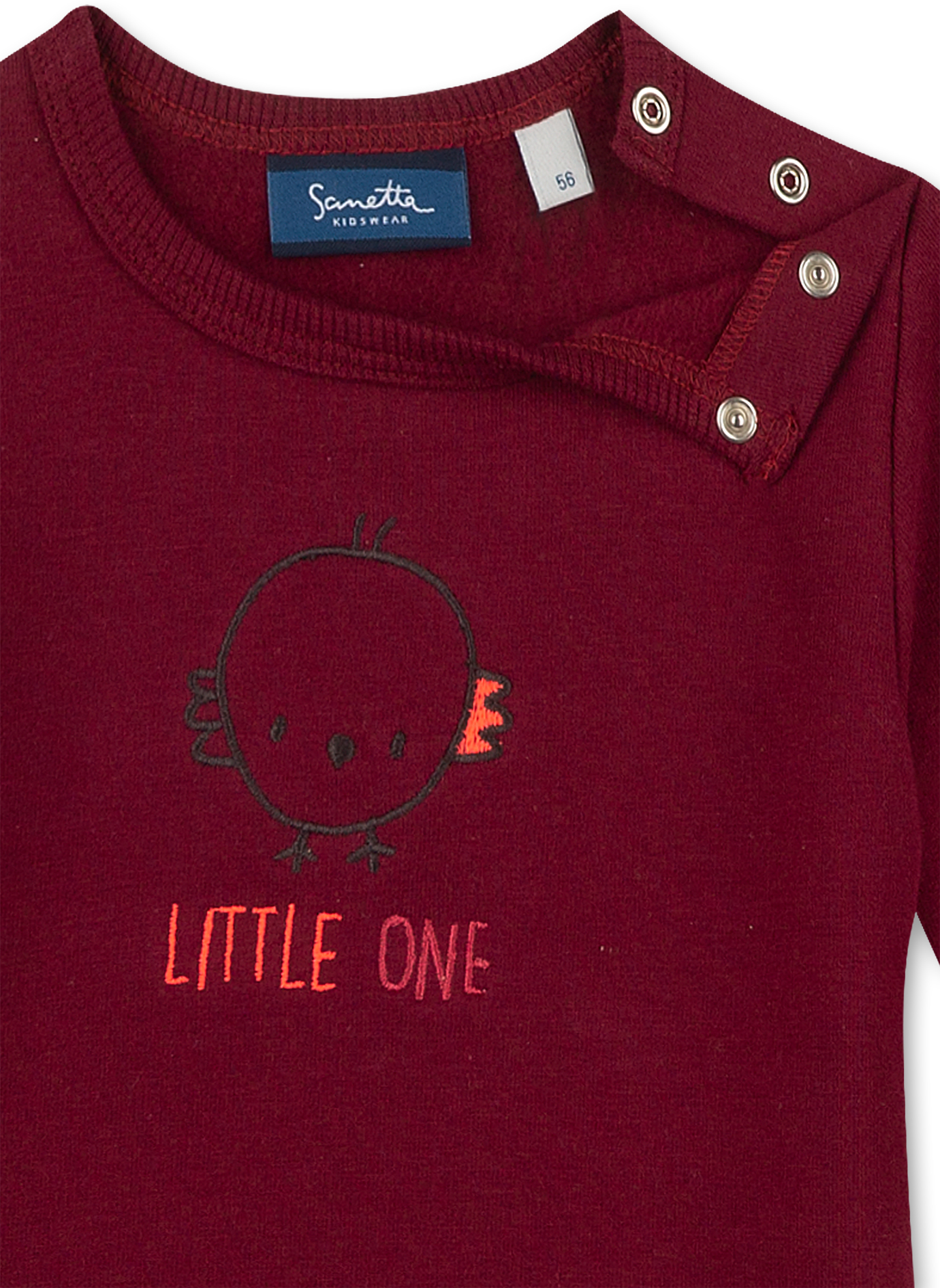 Mädchen-Sweatshirt Rot Little Birdie