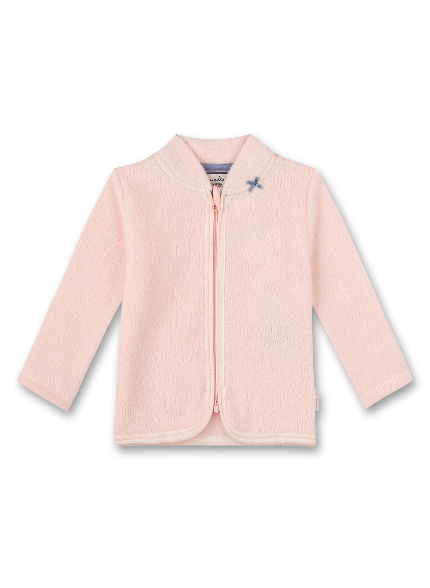 Fleecejacke, Pink, Reißverschluss, Langarm, Kinder