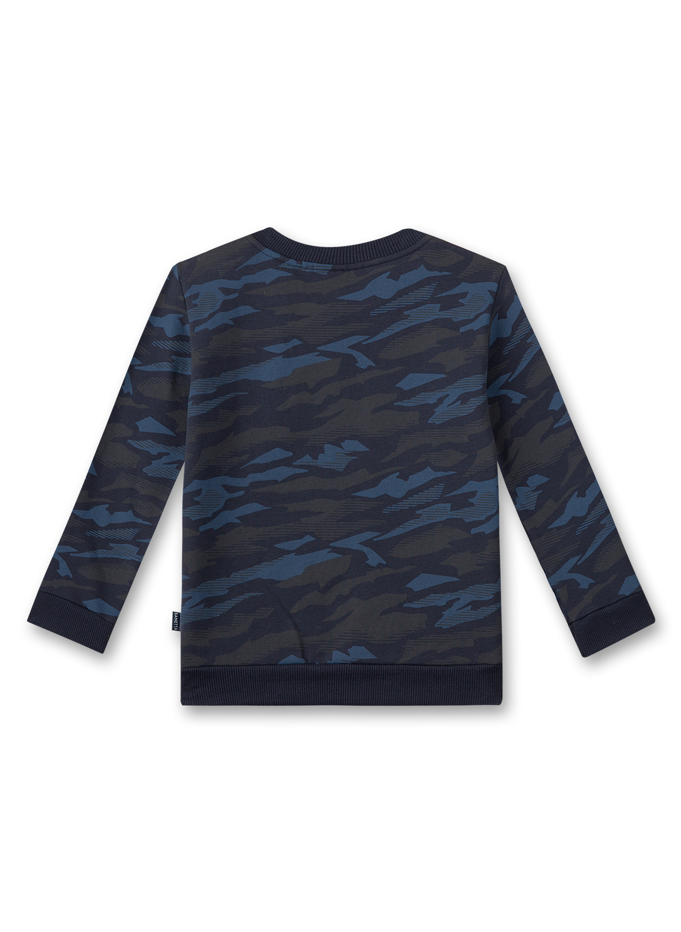 Jungen-Sweatshirt Dunkelblau