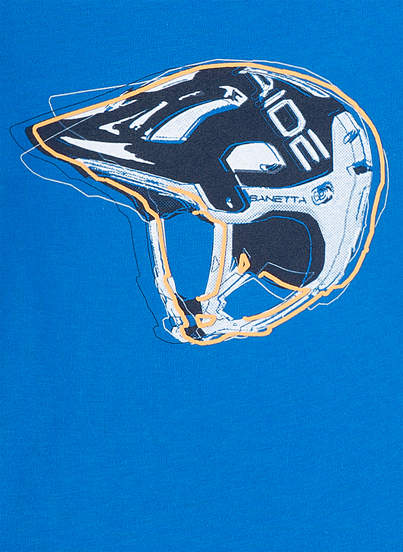 Jungen-Shirt langarm Blau Easy Riders