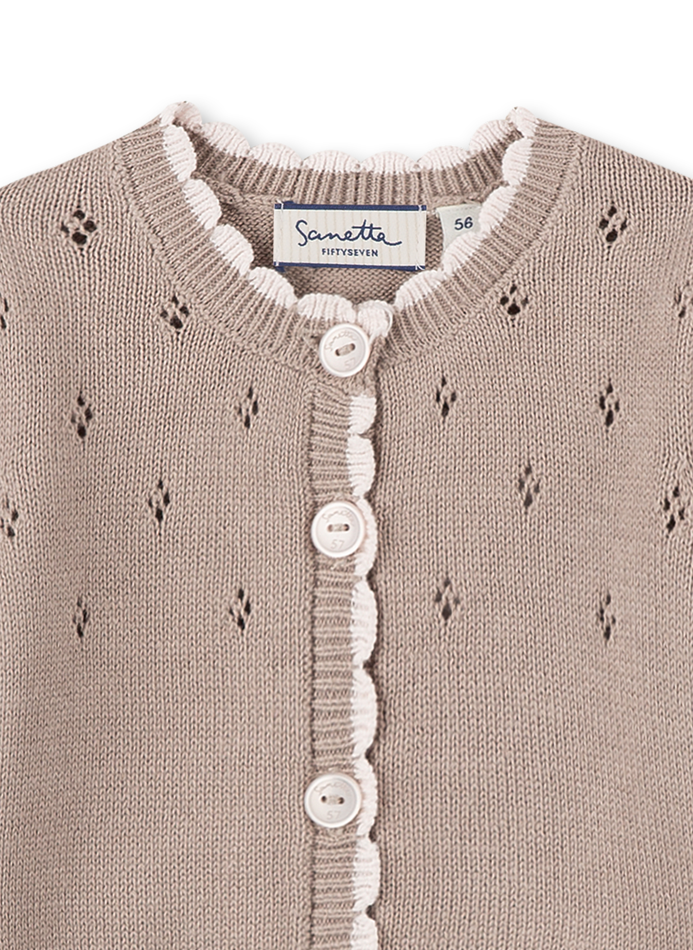 Mädchen-Cardigan Braun Lovely Teddy