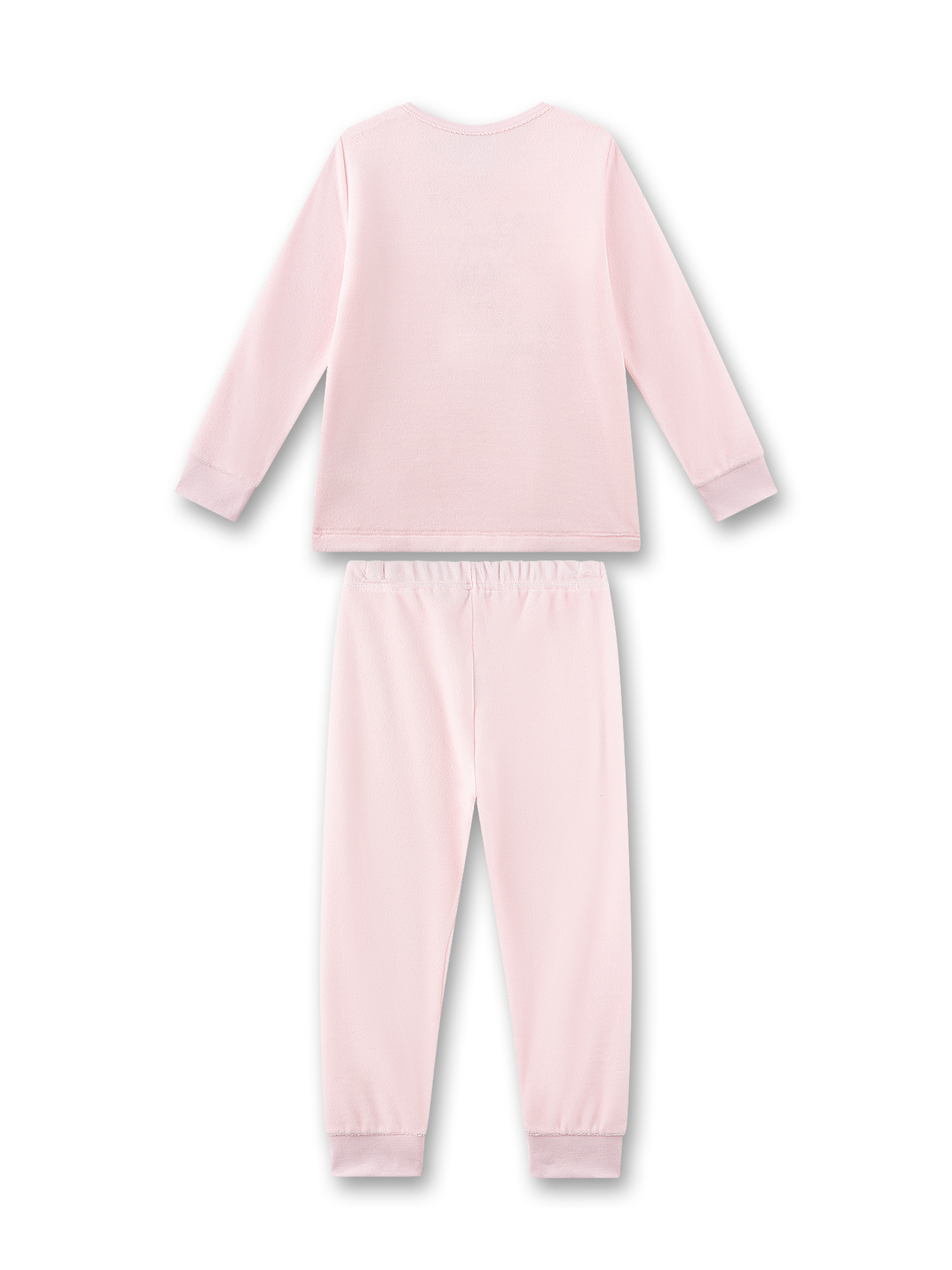 Kinderpijama, Langarm, Rosa, Sweatshirt, Jogginghose