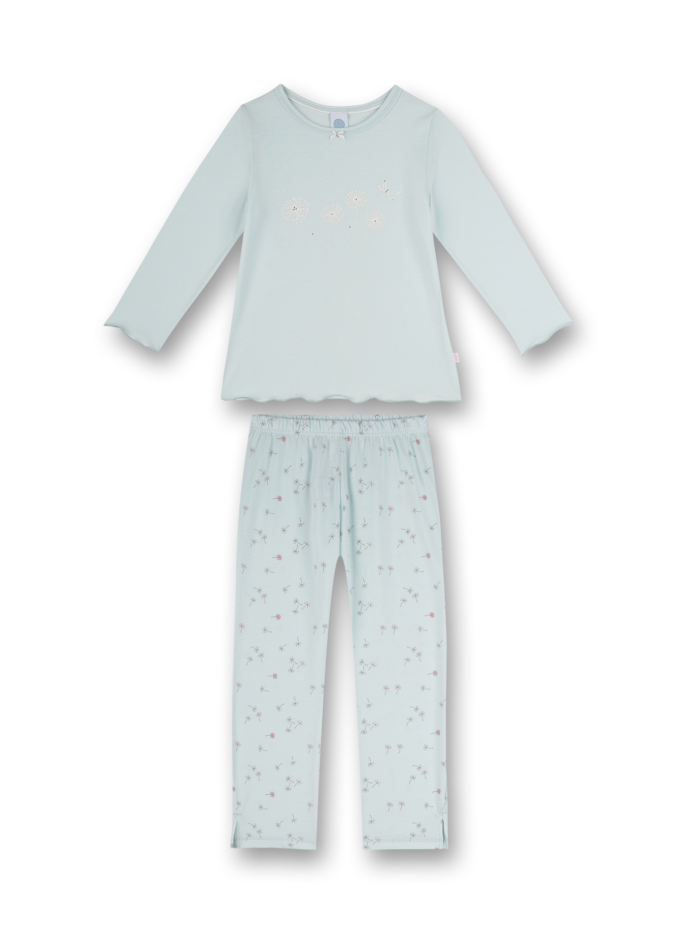 Mädchen-Schlafanzug Hellblau Shiny Dragonfly