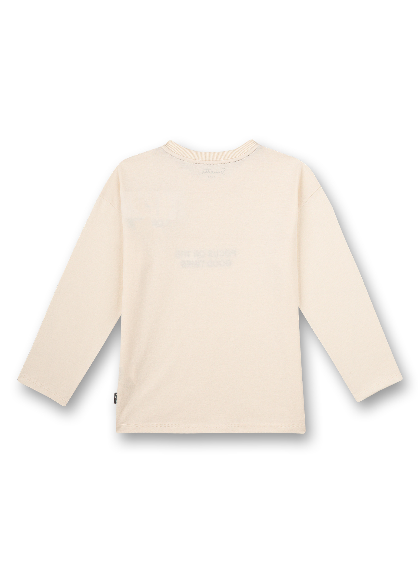 Jungen-Shirt langarm Off-White