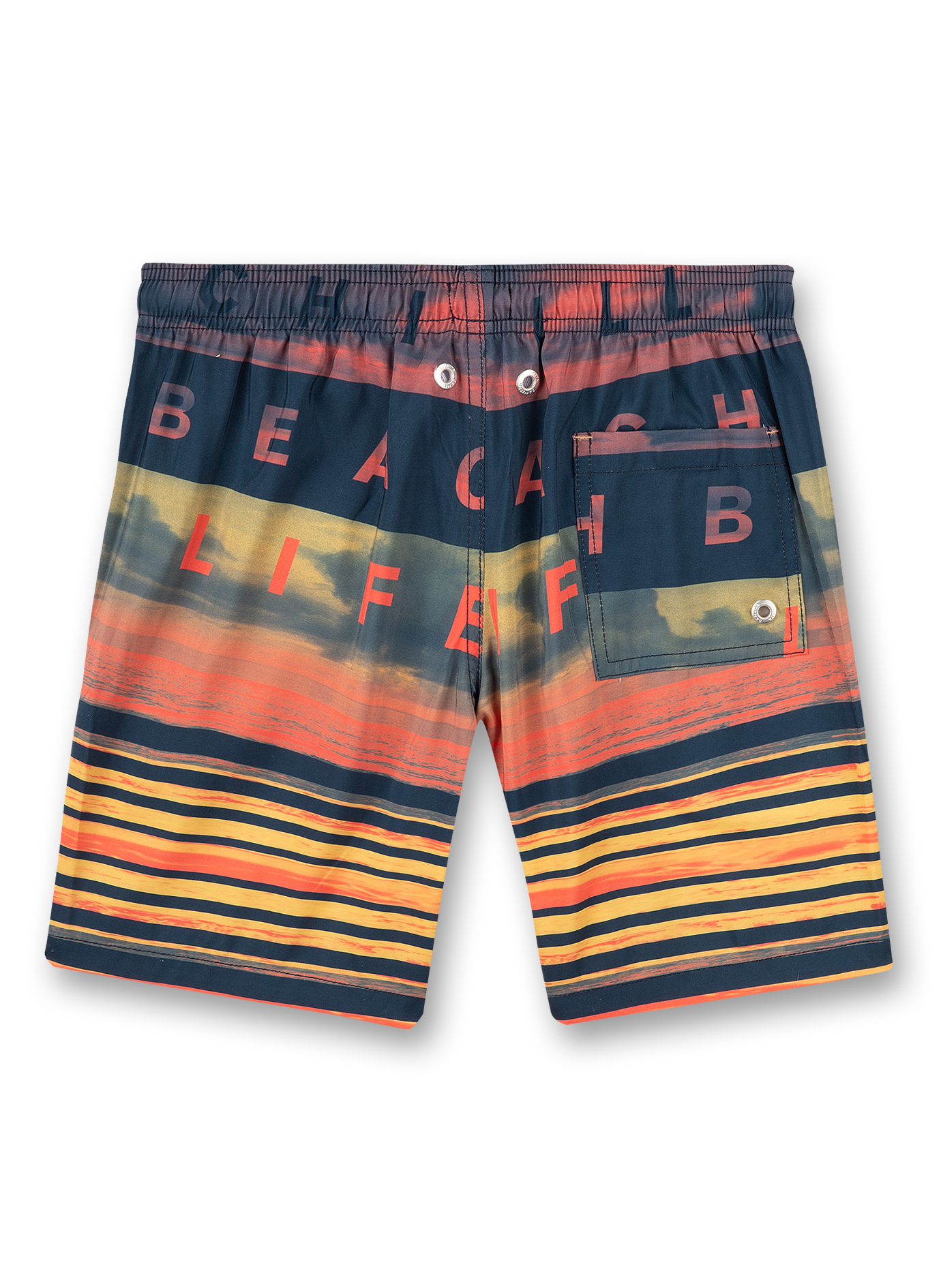 Jungen-Badeshorts Rot