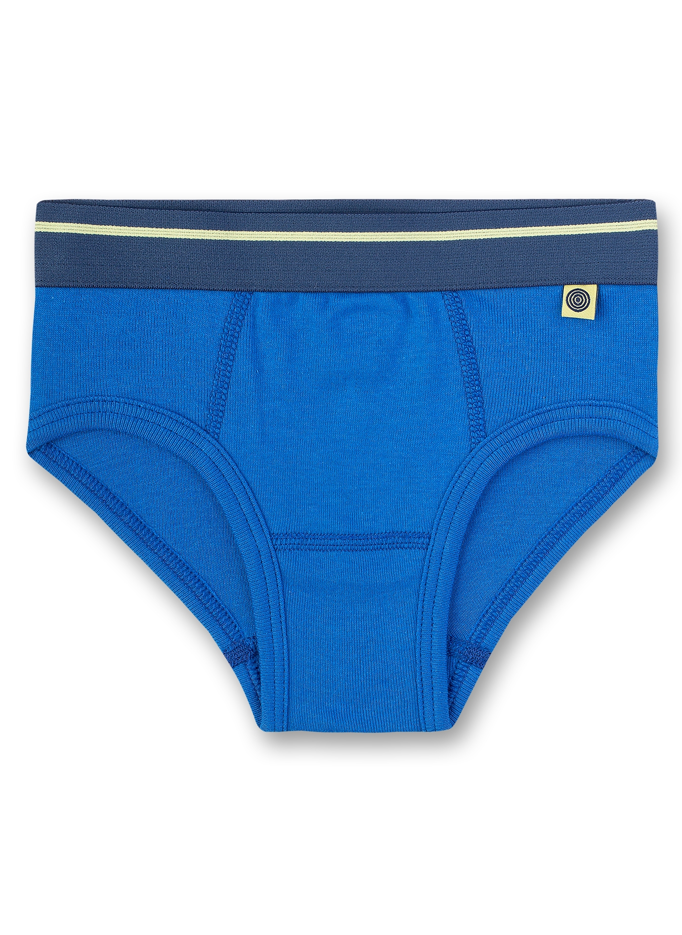 Jungen-Slip (Doppelpack) Blau und Graumelange Dino