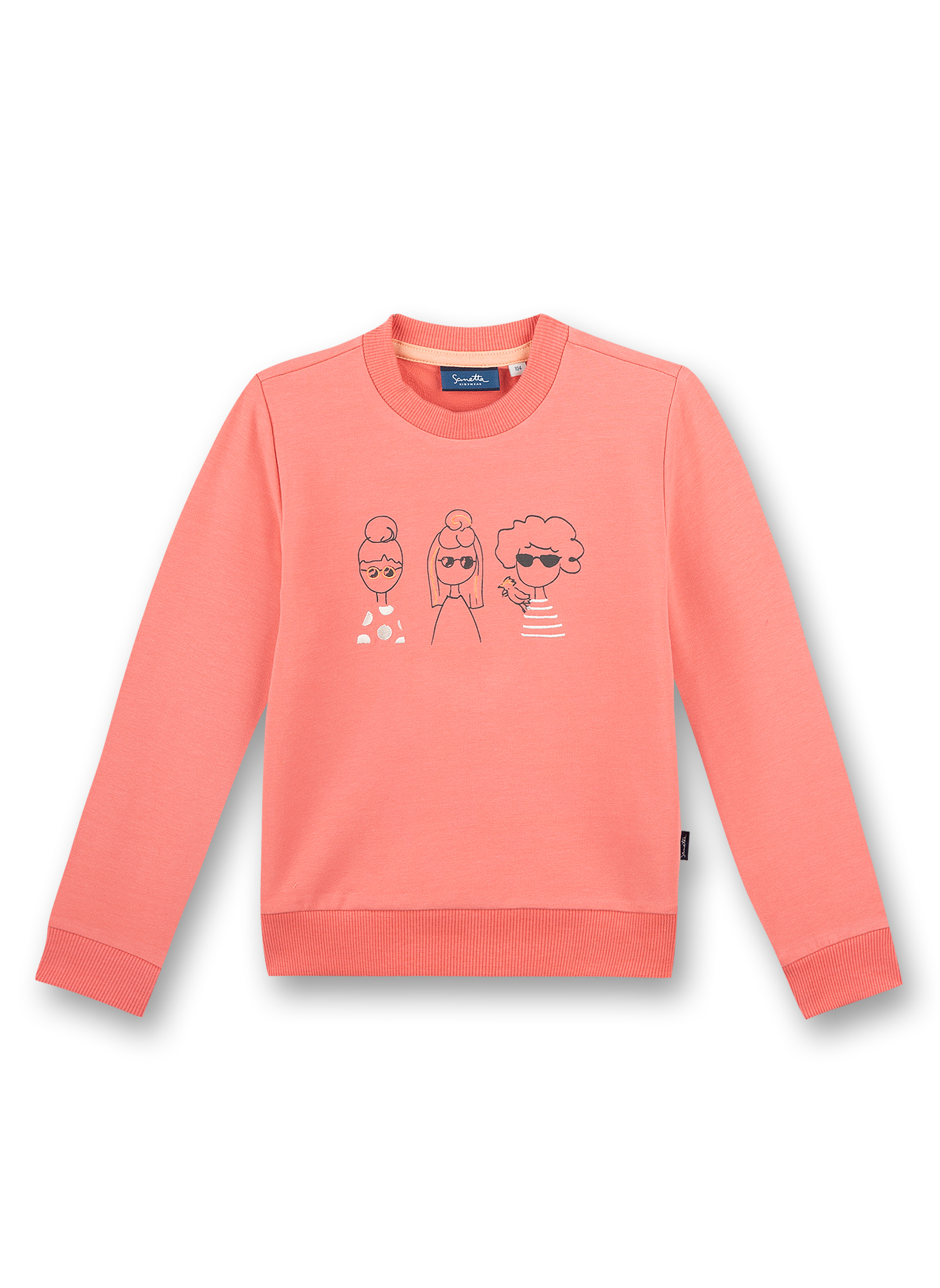 Mädchen-Sweatshirt Pink Tropical