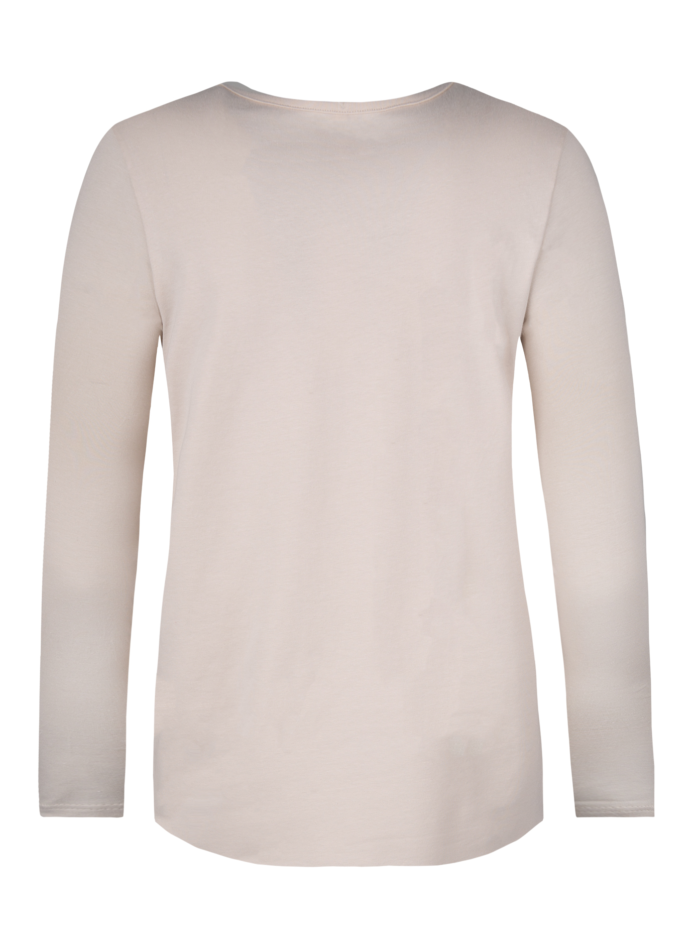 Damen-Langarmshirt Beige