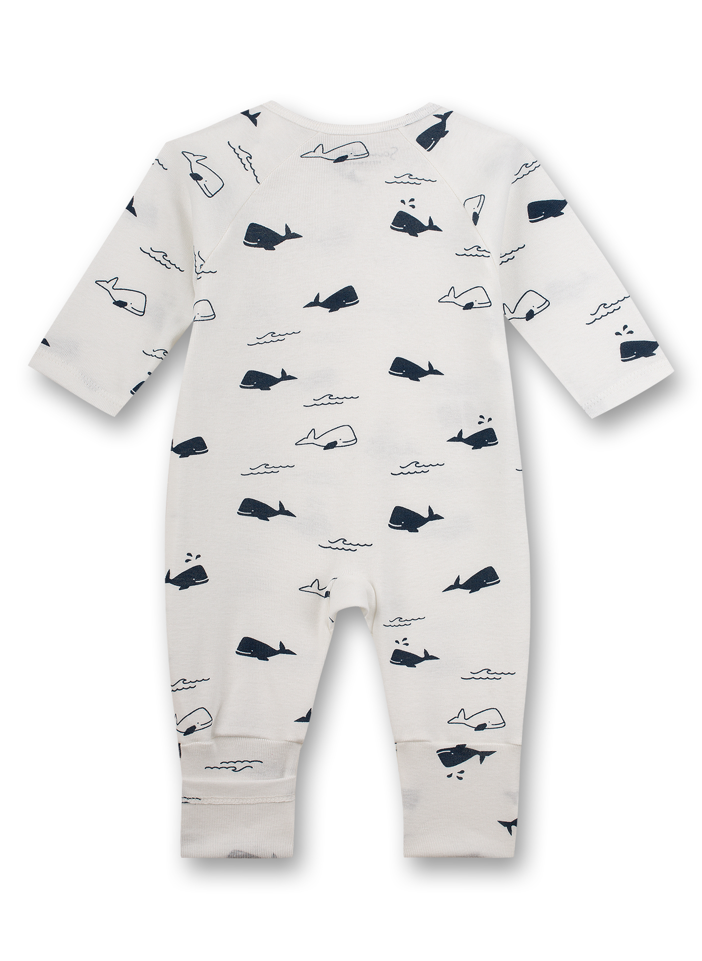 Jungen-Overall Off-White Little Whale