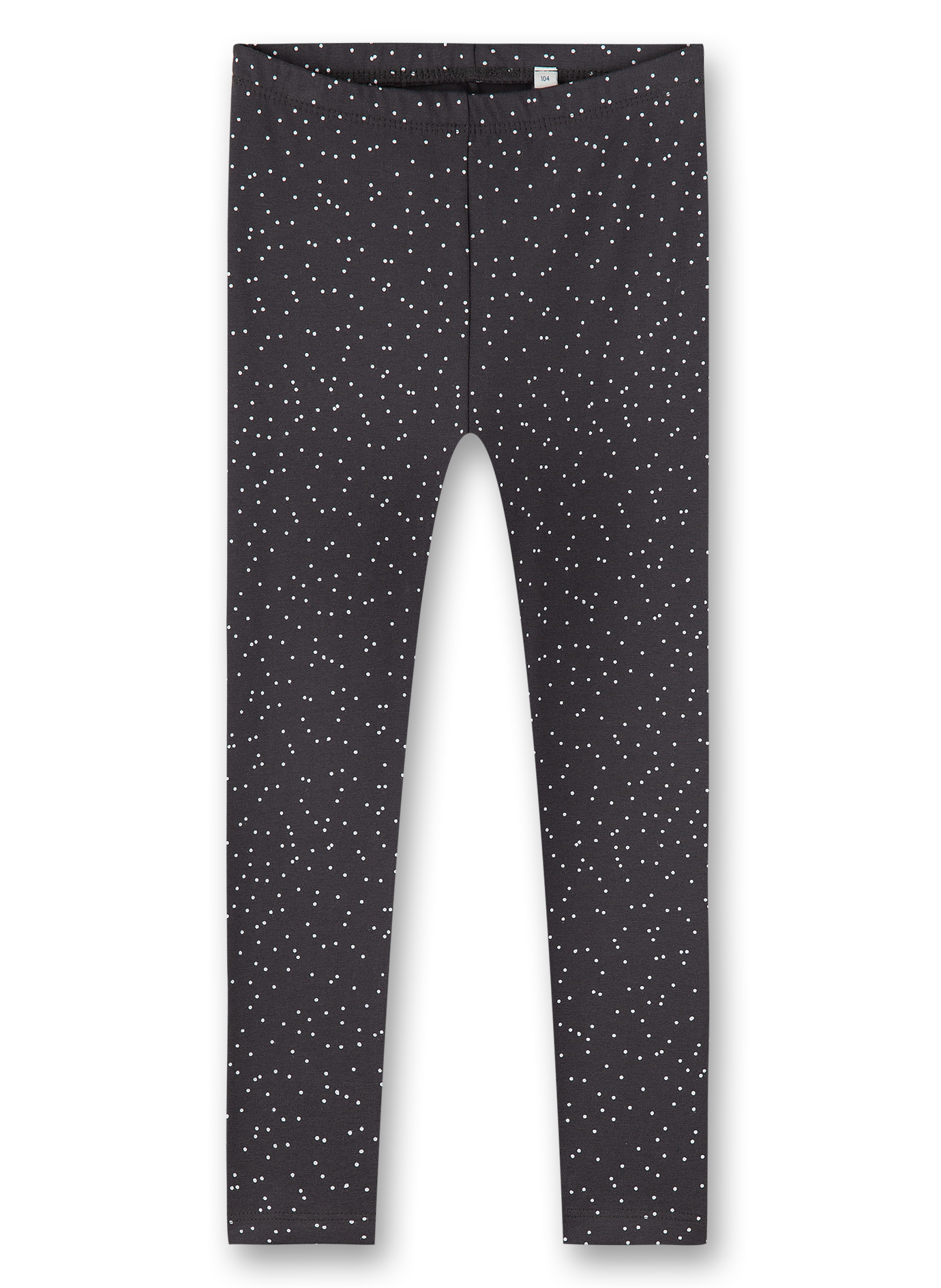 Mädchen-Leggings Dunkelgrau Dots With all my Heart
