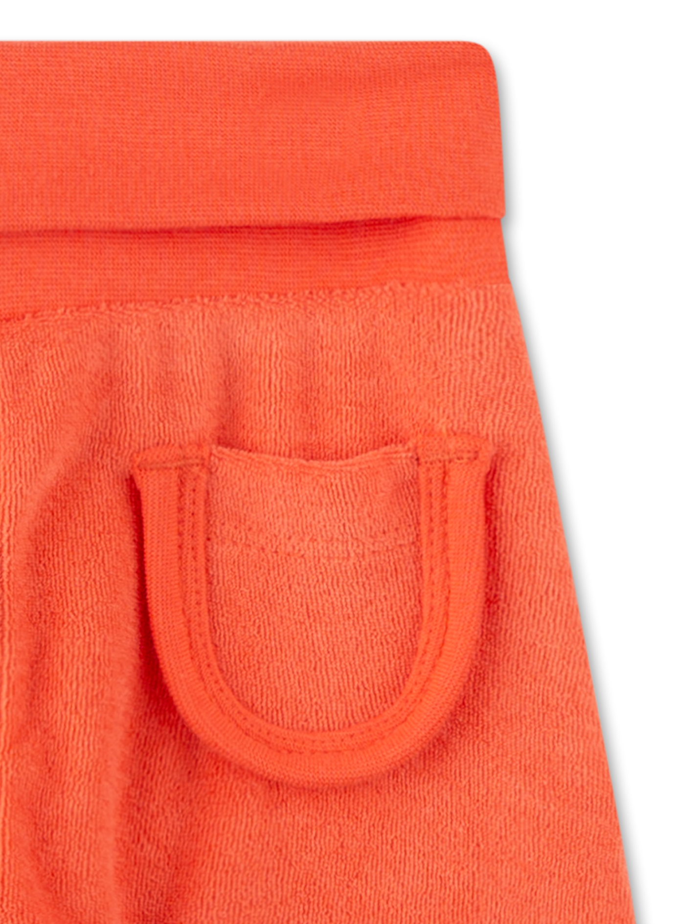 Baby-Shorts Rot aus Frottee