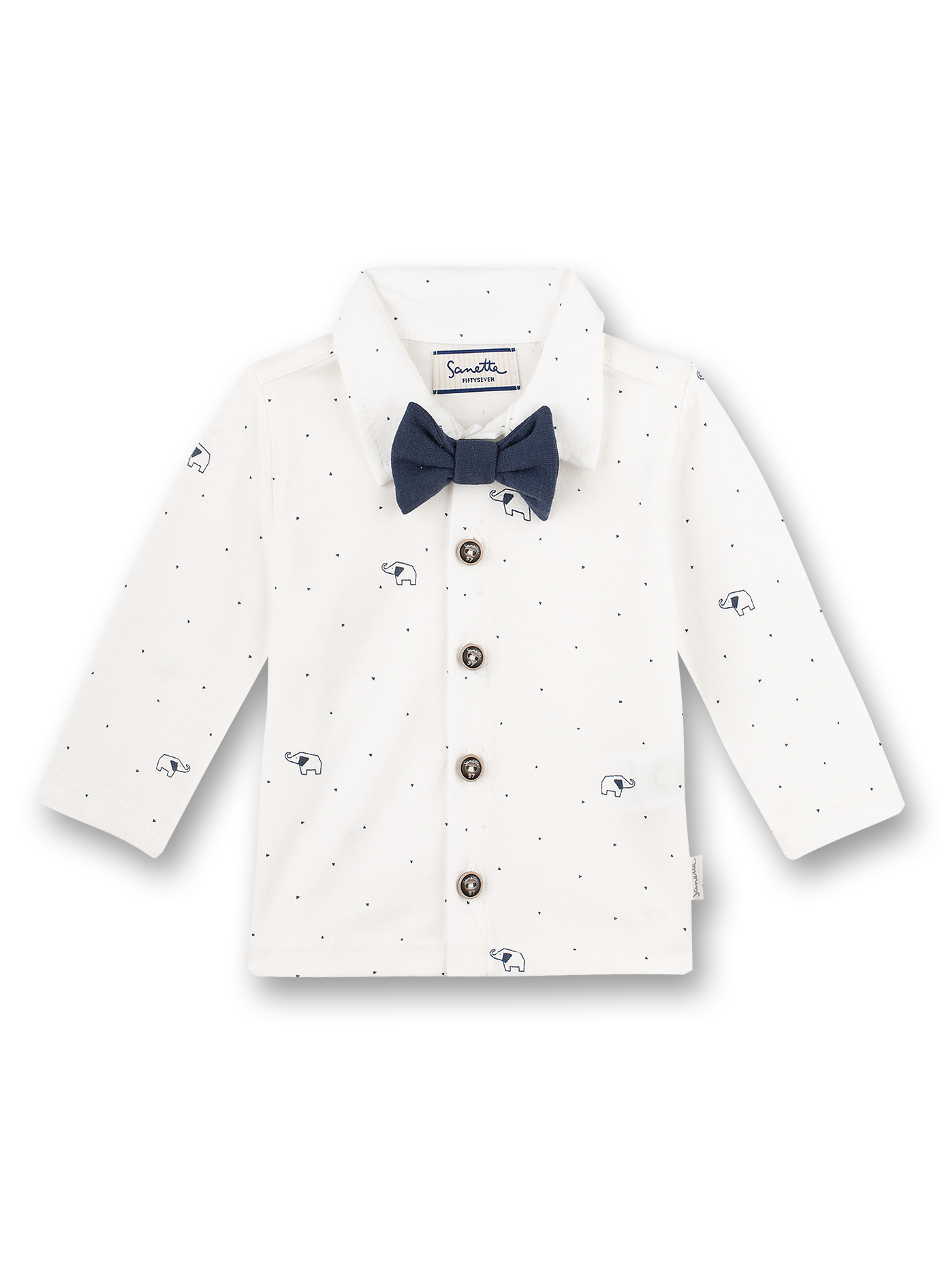 Jungen-Hemd Off-White Family Elephant