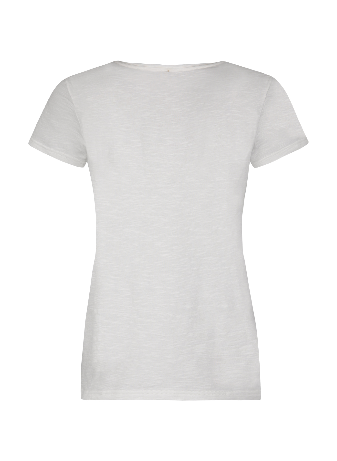 Damen T-Shirt Off-White