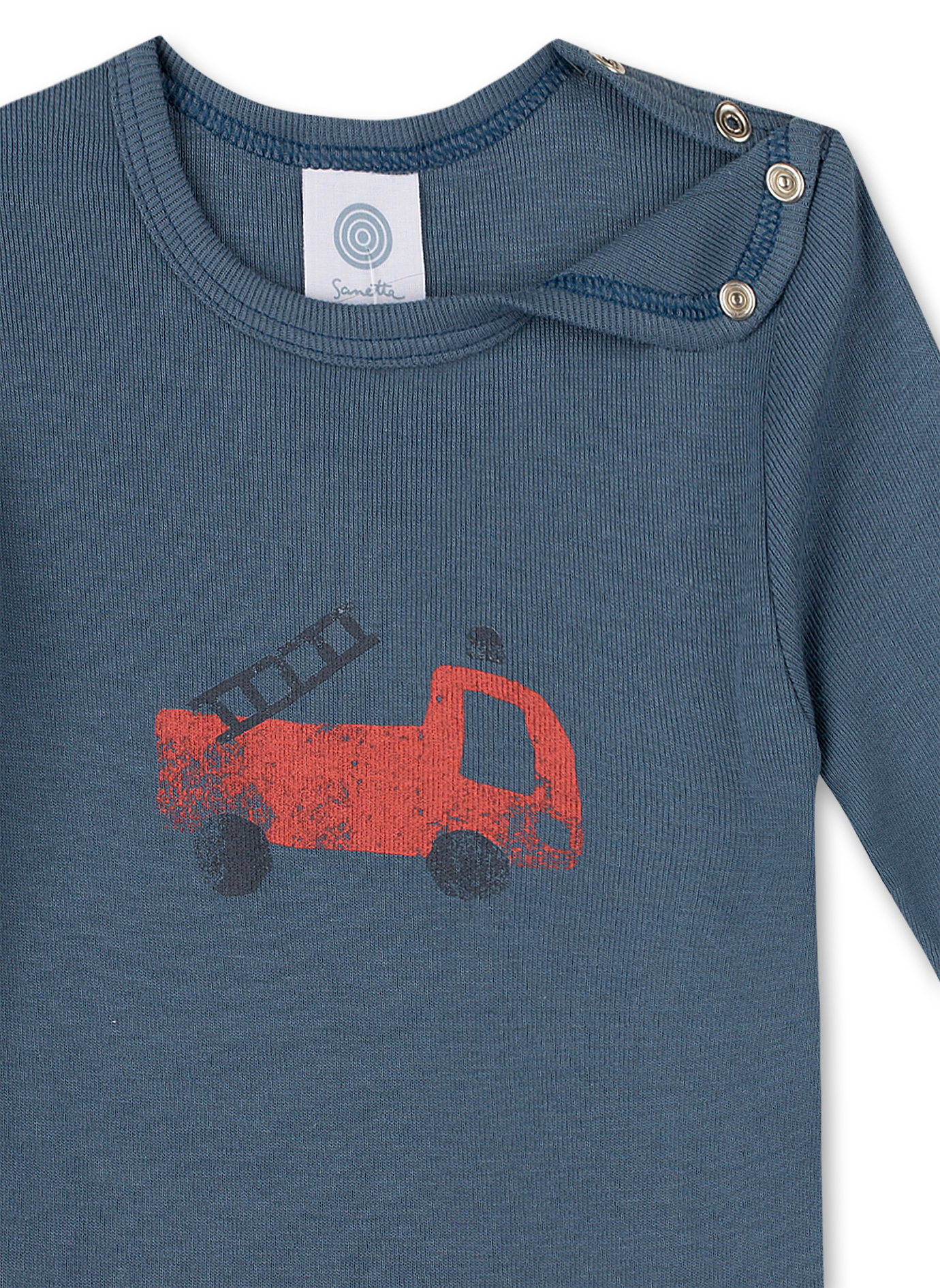 Body langarm Blau Fire Truck