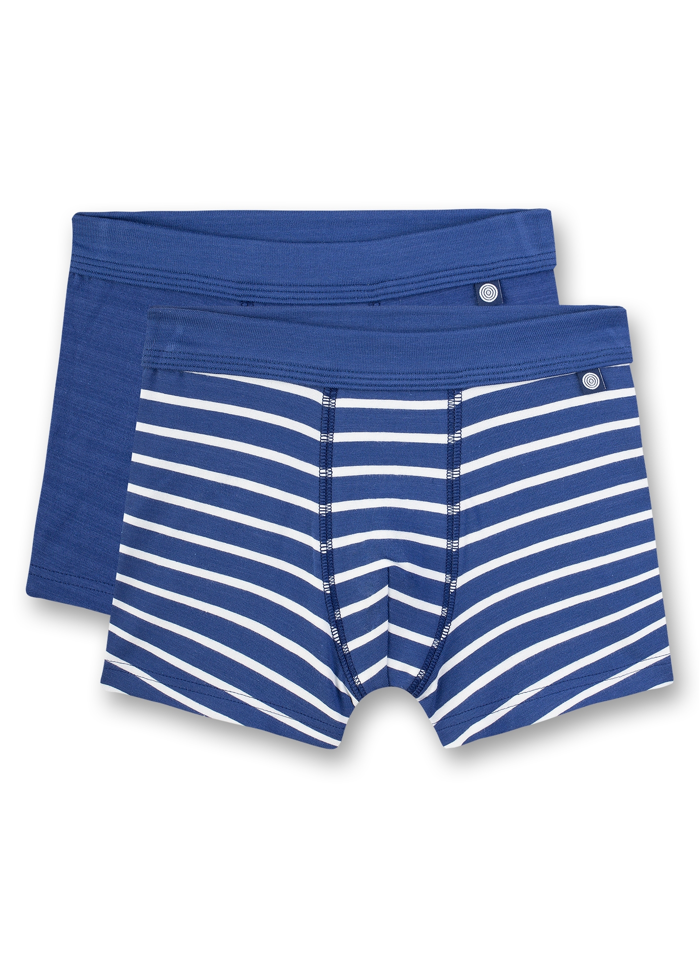 Jungen-Shorts (Doppelpack) Blau