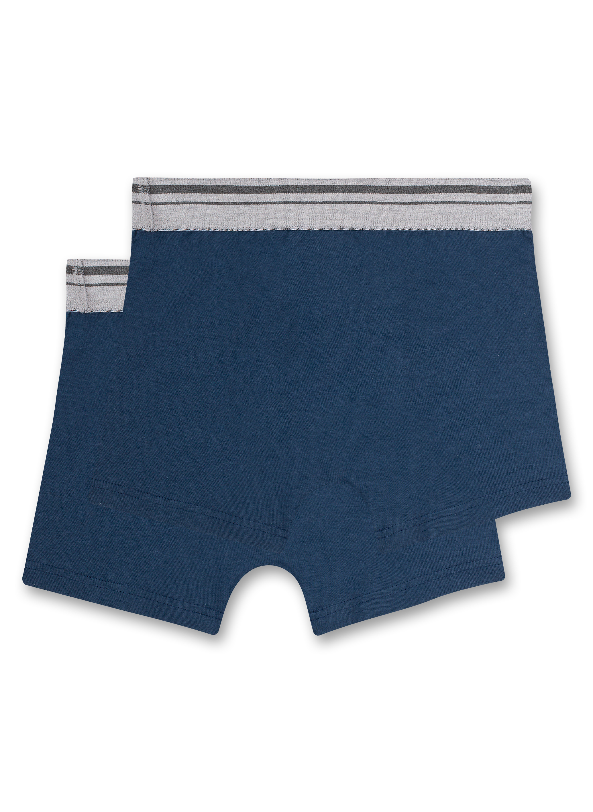 Jungen-Hipshorts (Doppelpack) Blau