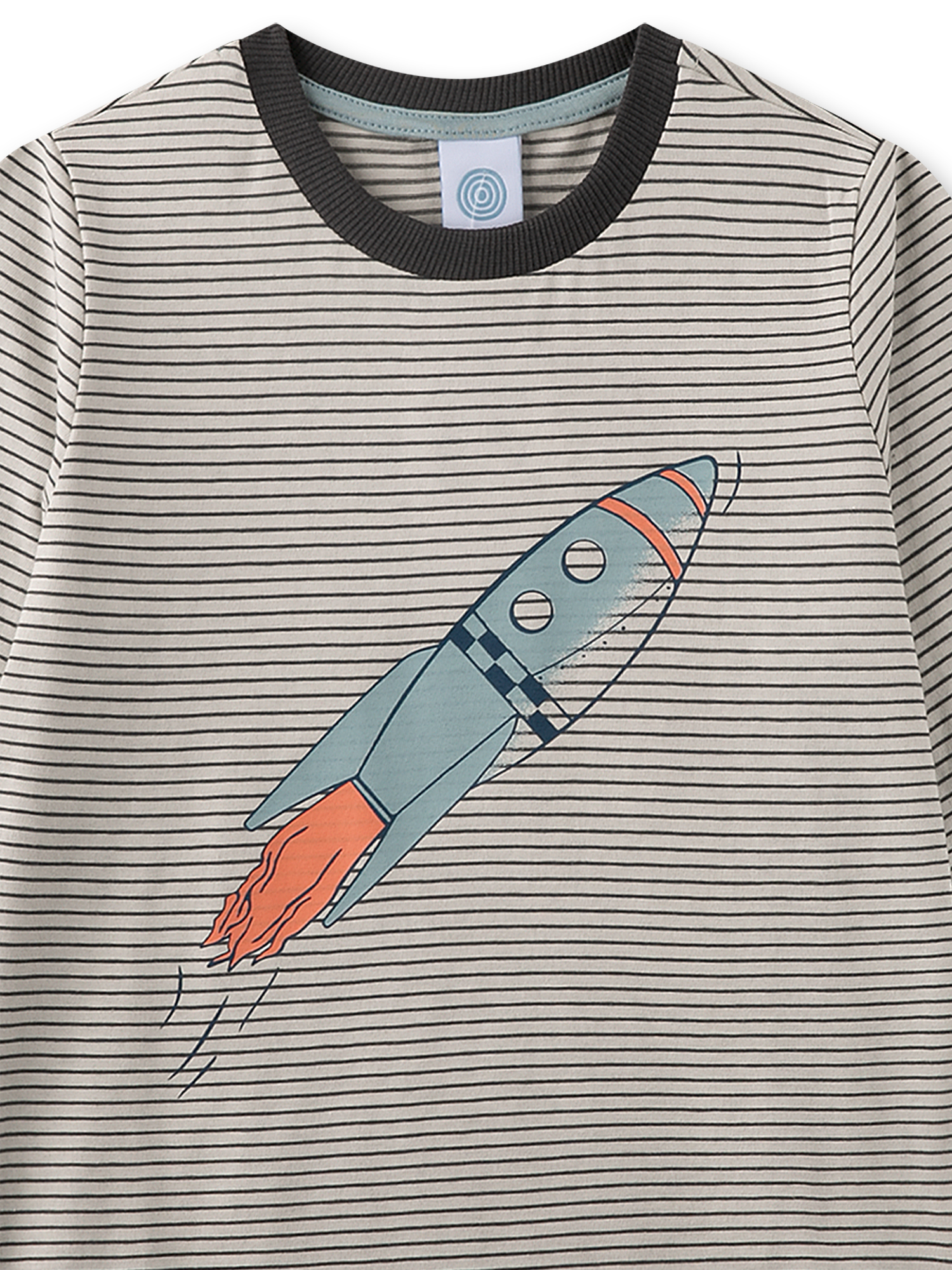 Jungen-Schlafanzug lang off-white