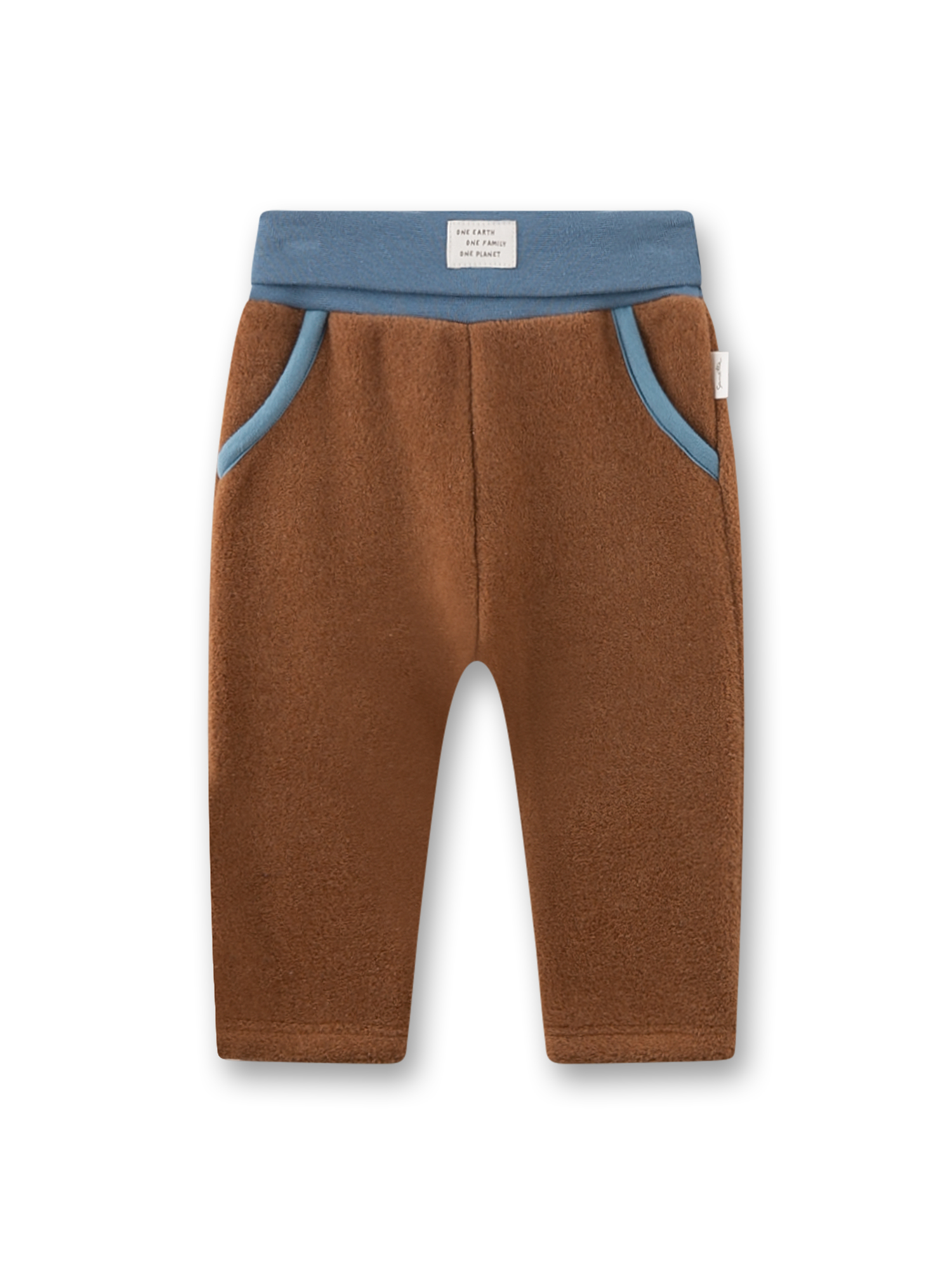 Baby-Fleecehose braun