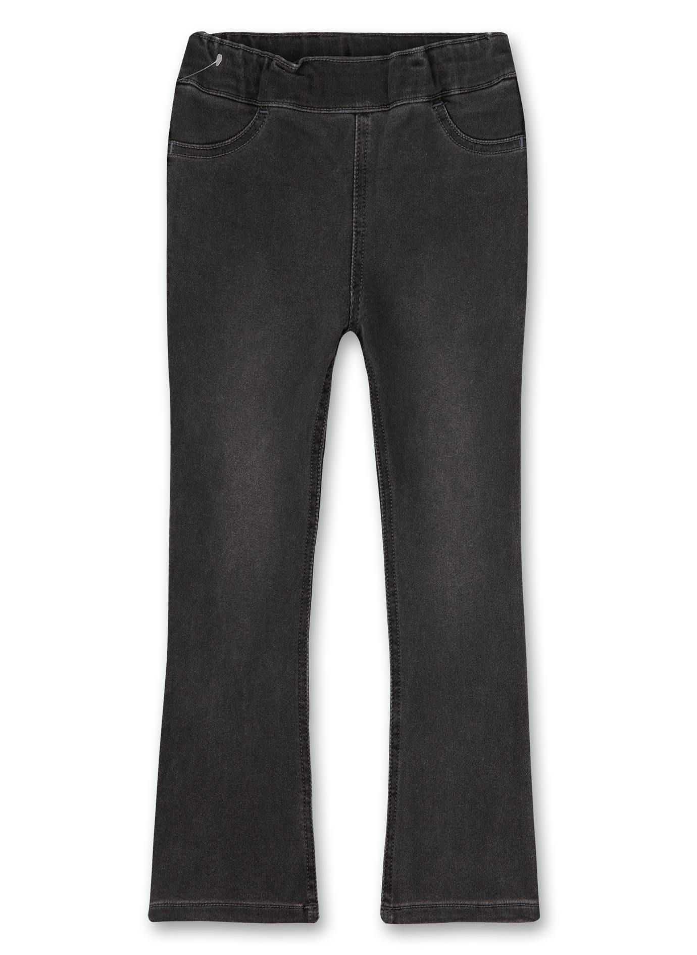 Mädchen-Sweatdenim Dunkelgrau