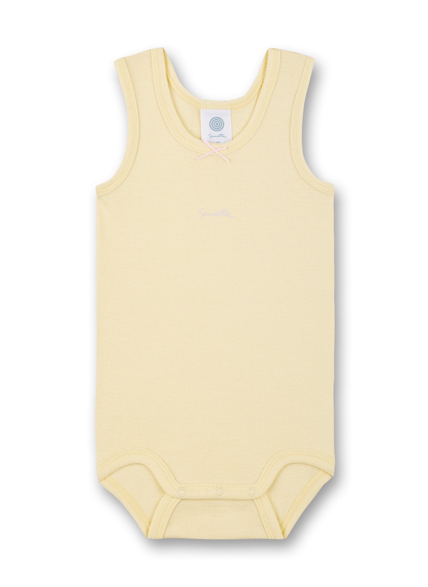 Body ärmellos (Doppelpack) Off-White und Gelb Ice Baby