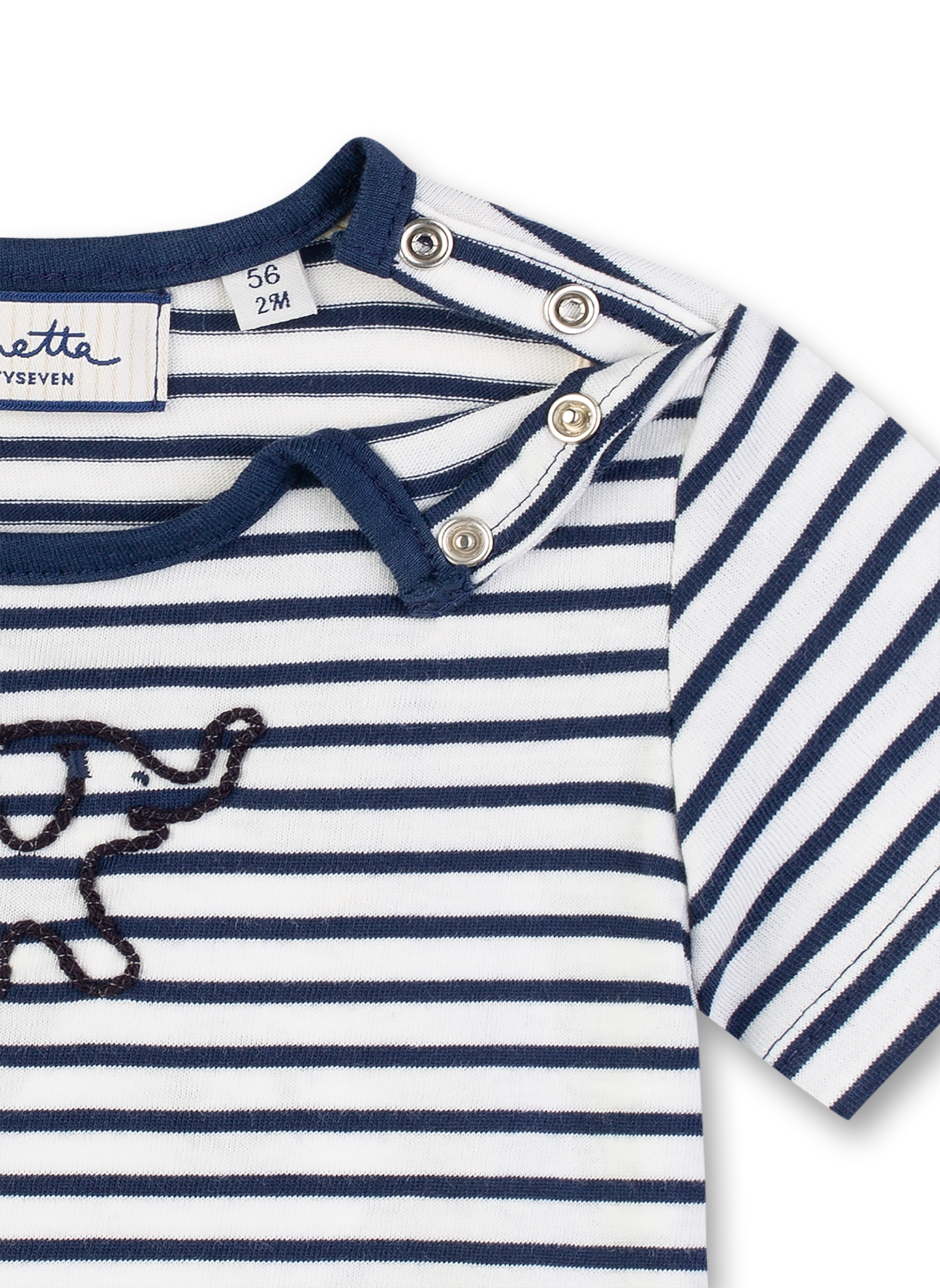 Jungen T-Shirt Blau Smart Elephant
