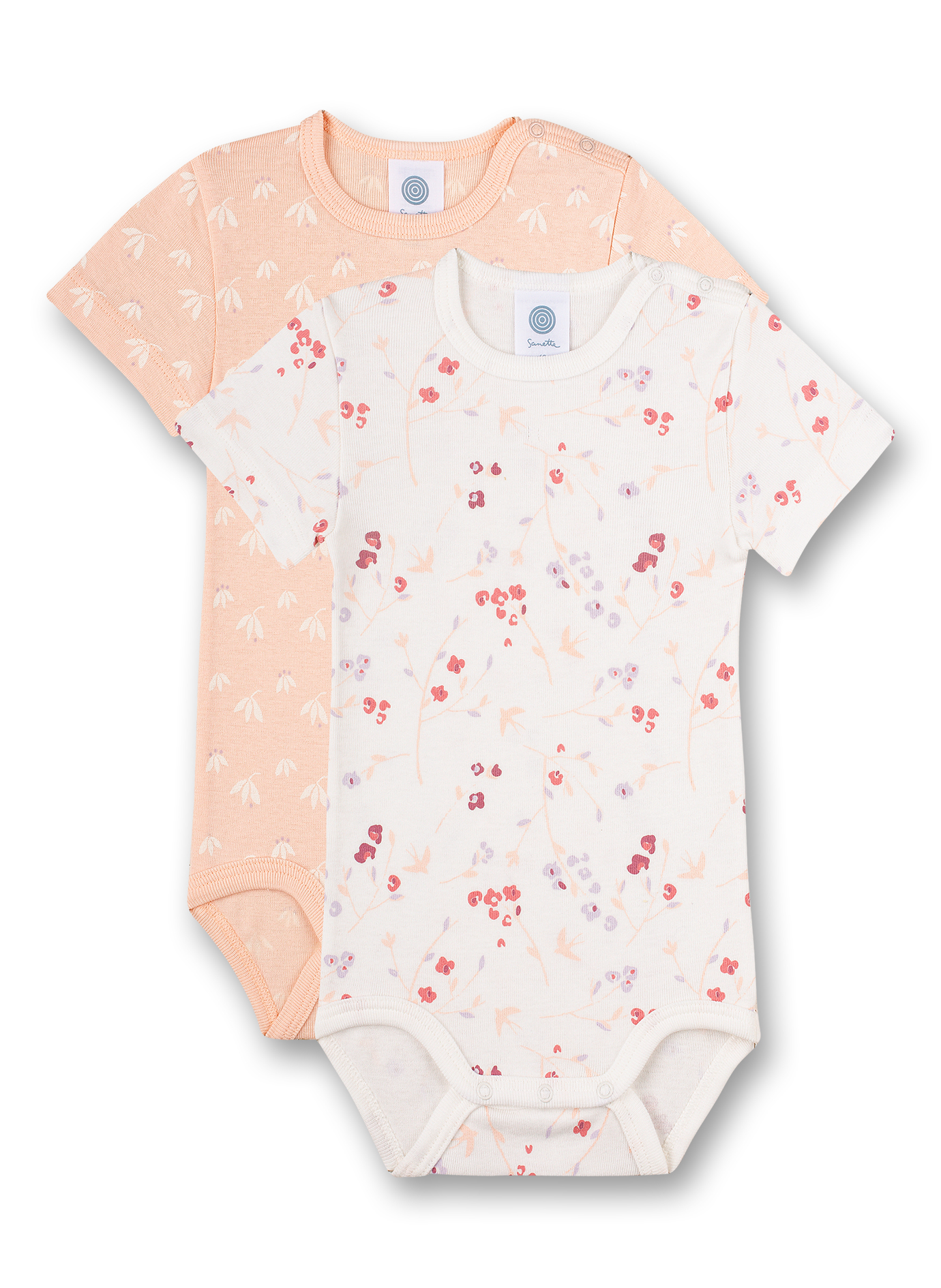Body kurzarm (Doppelpack) Off-White Retro Romance