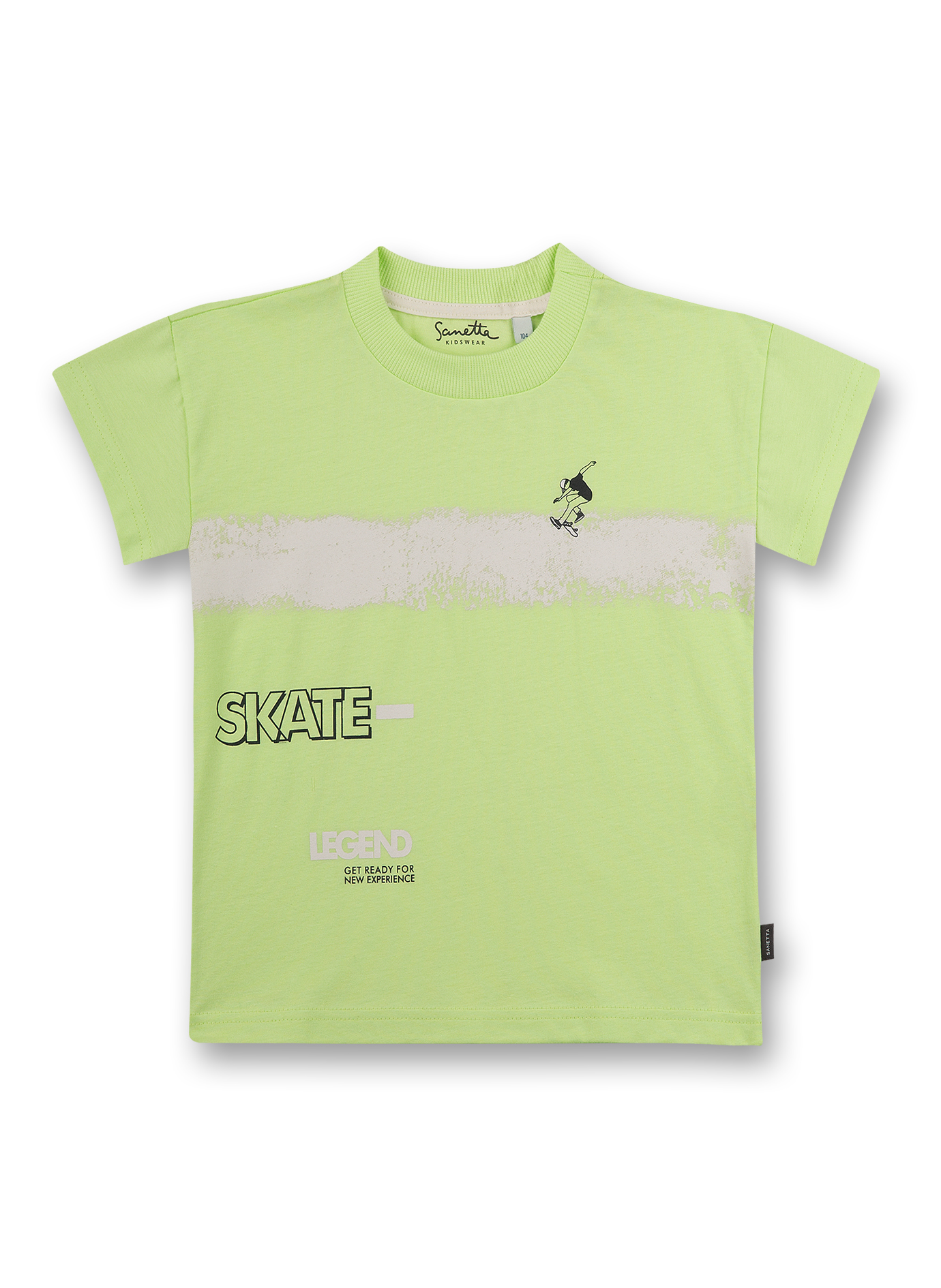 Jungen T-Shirt Gelb Skate