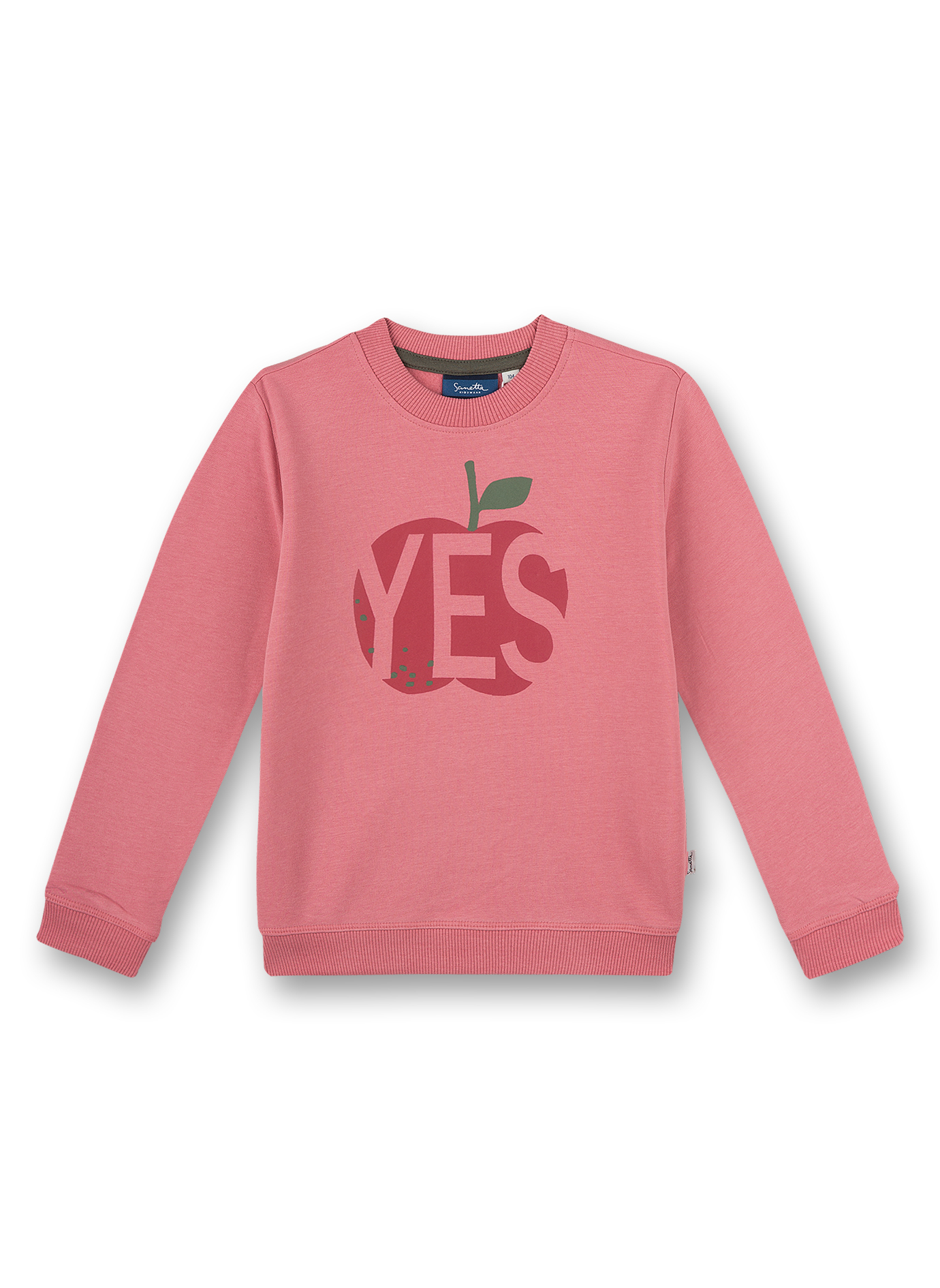 Mädchen-Sweatshirt Rosa Sweat Fruits