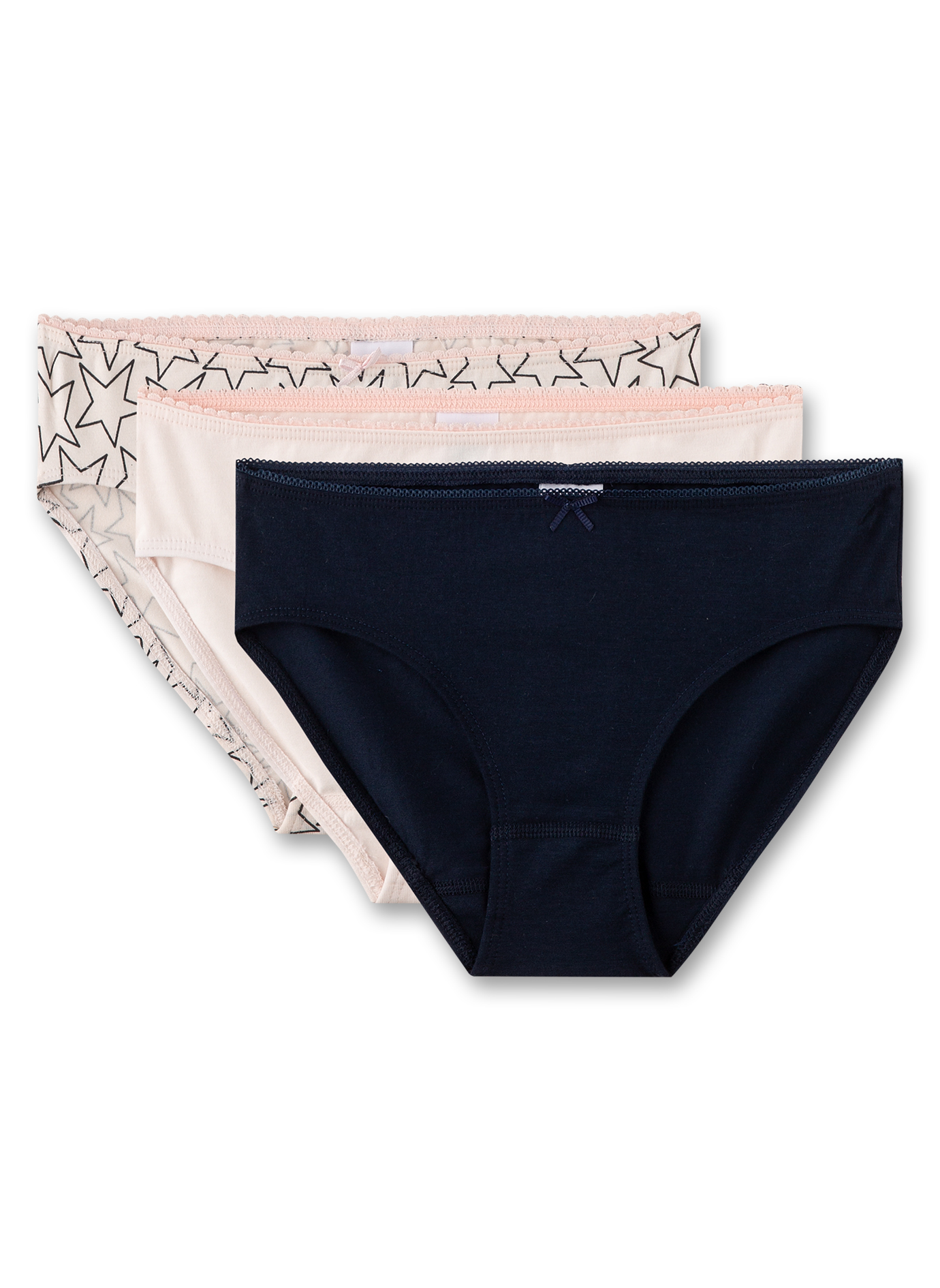 Mädchen-Rioslip (3er-Pack) Blau
