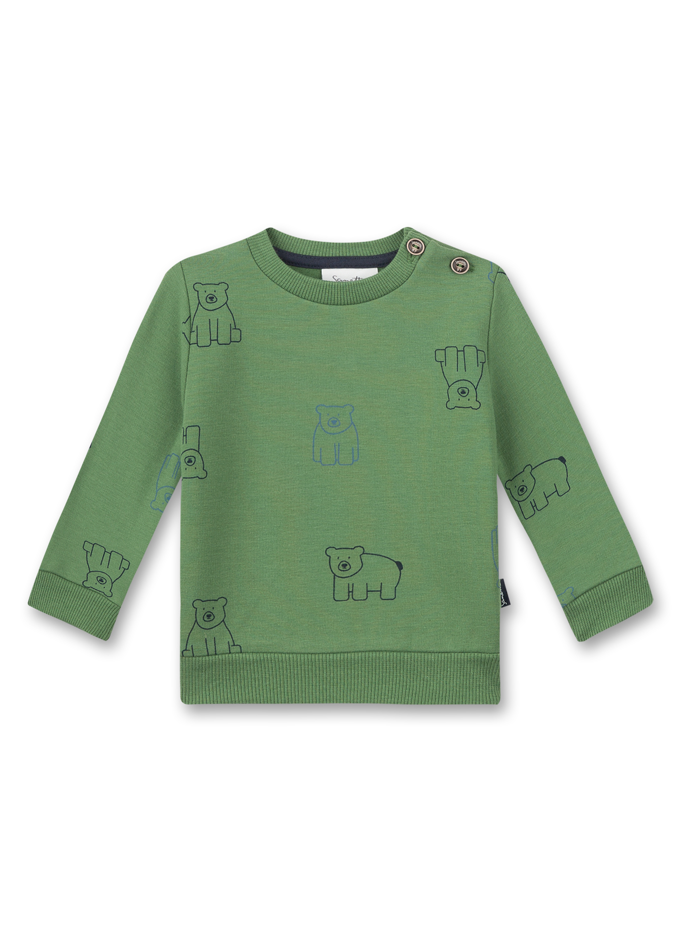 Jungen-Sweatshirt Grün