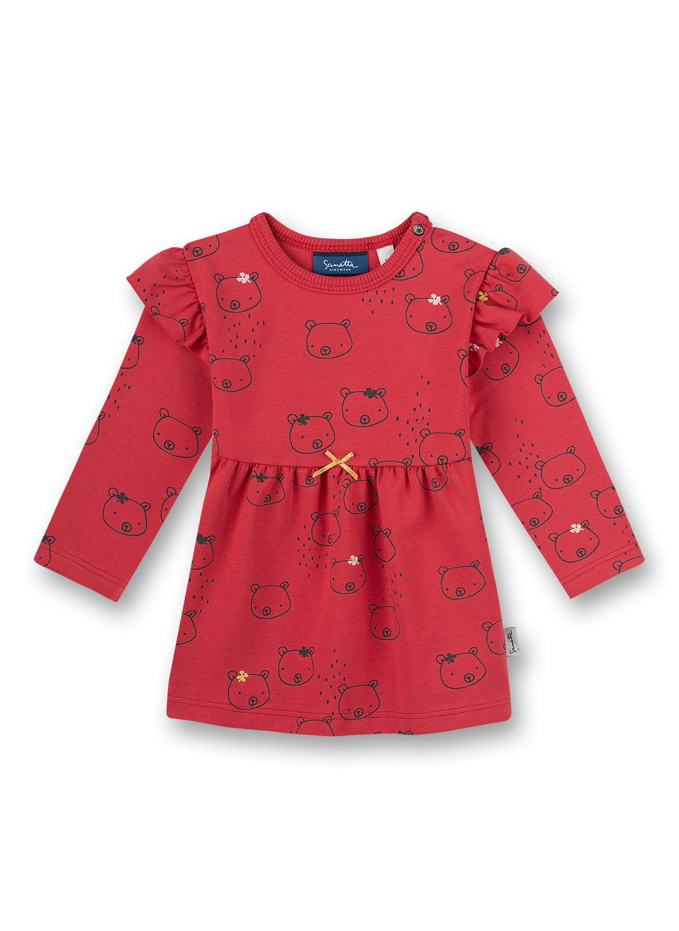 Mädchen-Kleid Rot Little Bear