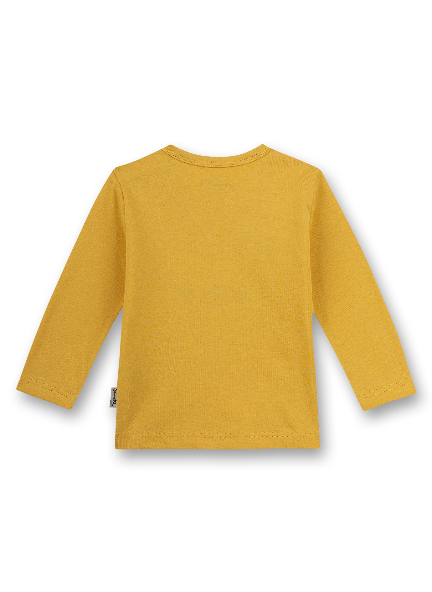 Jungen-Shirt langarm Gelb Little Builder