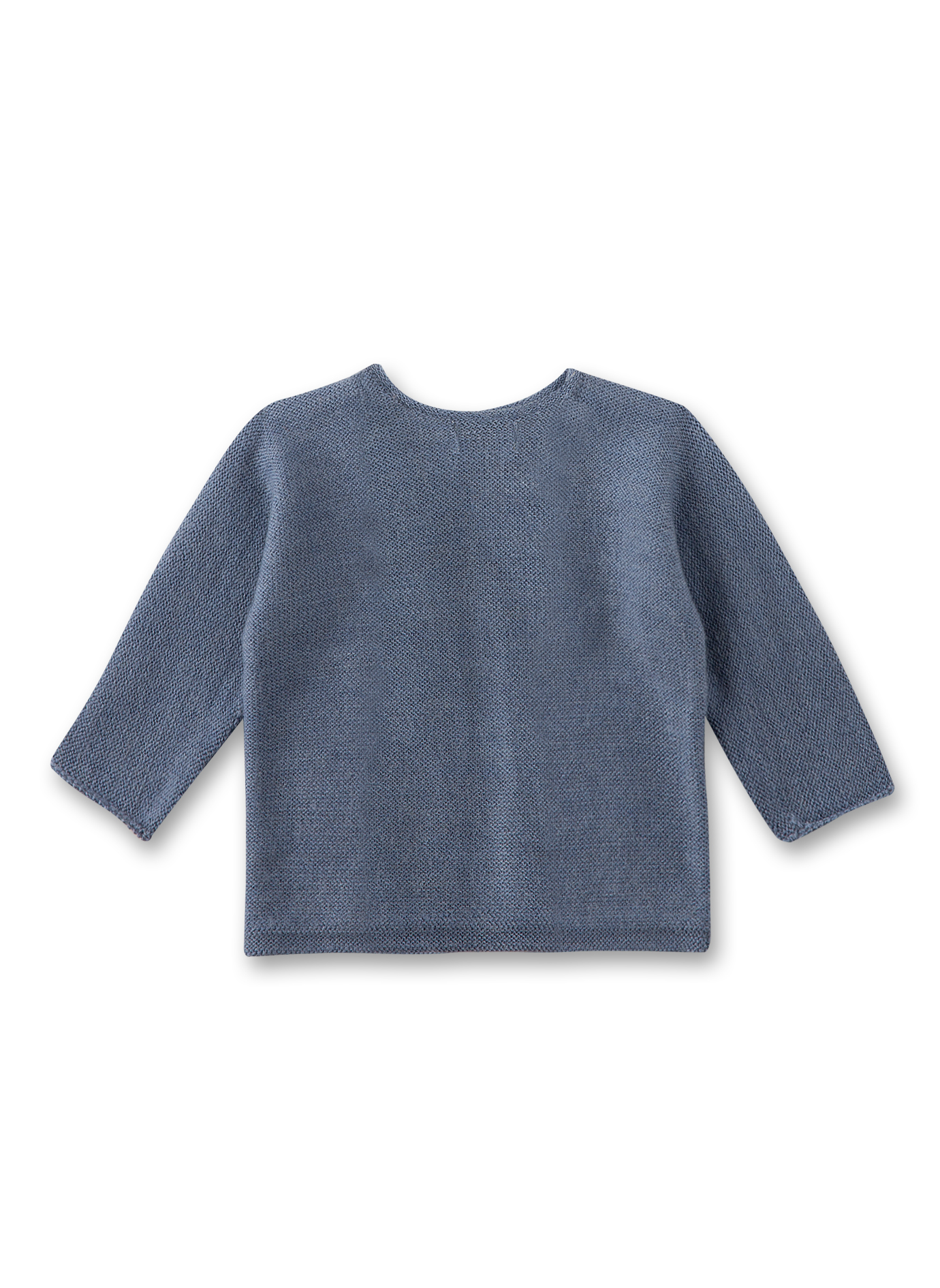 Baby-Strickjacke Blau aus Wolle