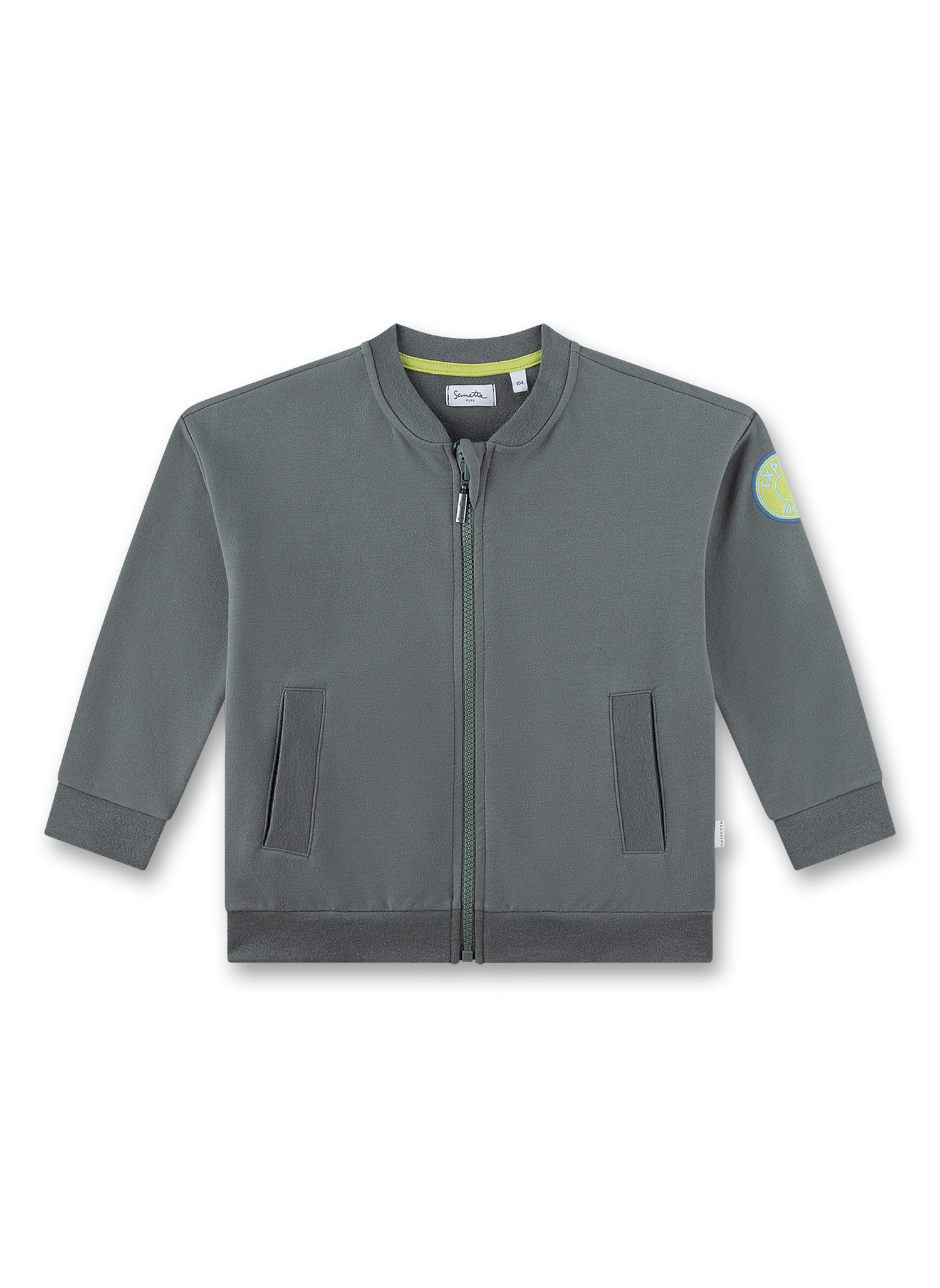 Jungen-Sweatjacke Grün