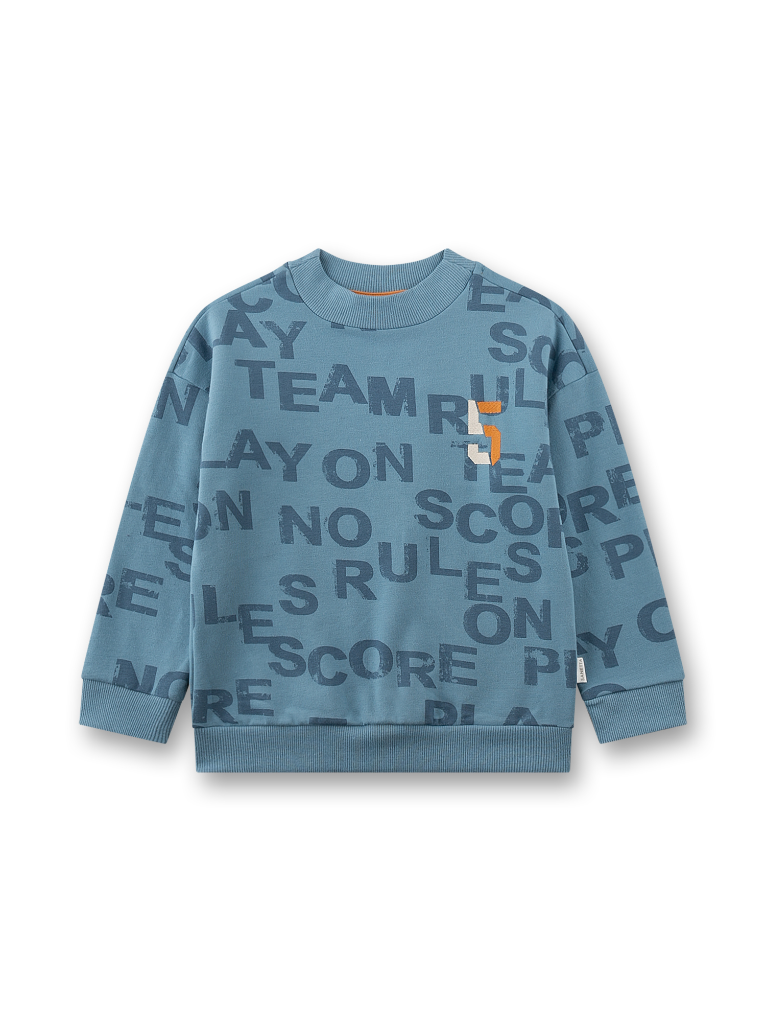 Jungen-Sweatshirt blau 