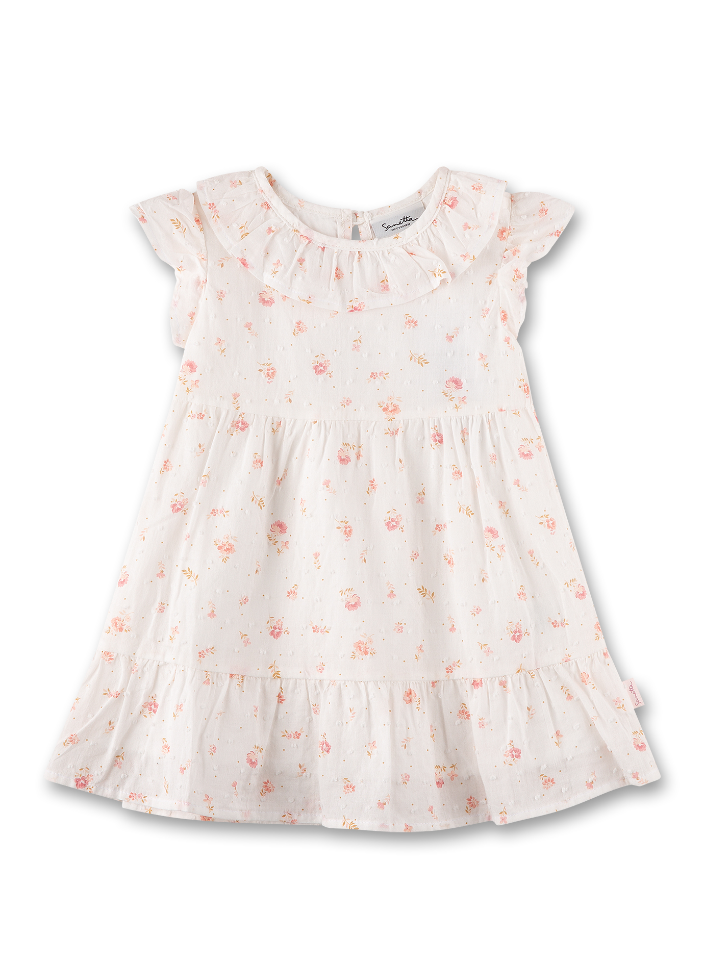 Mädchen-Kleid Off-White