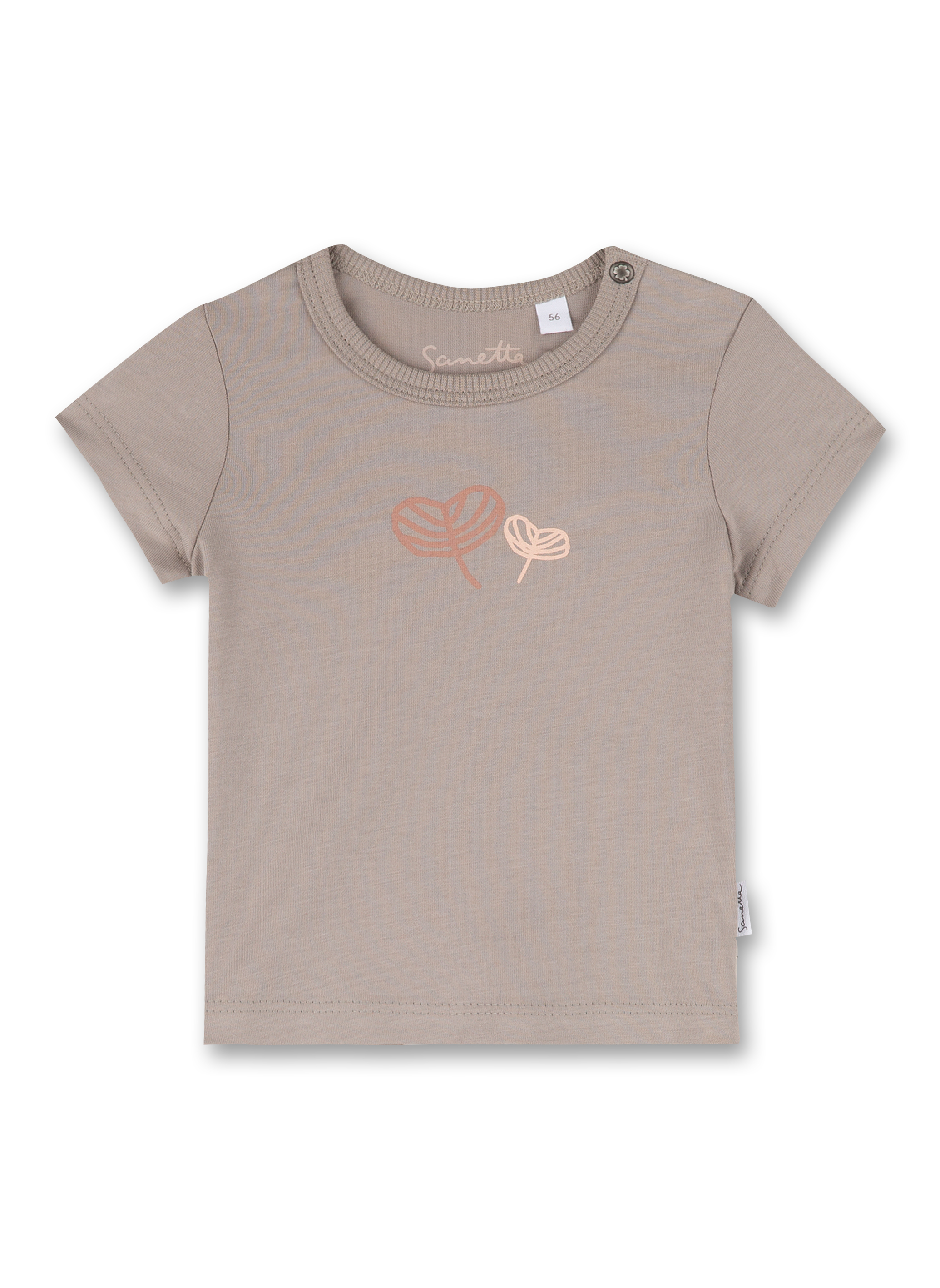 Mädchen T-Shirt Beige