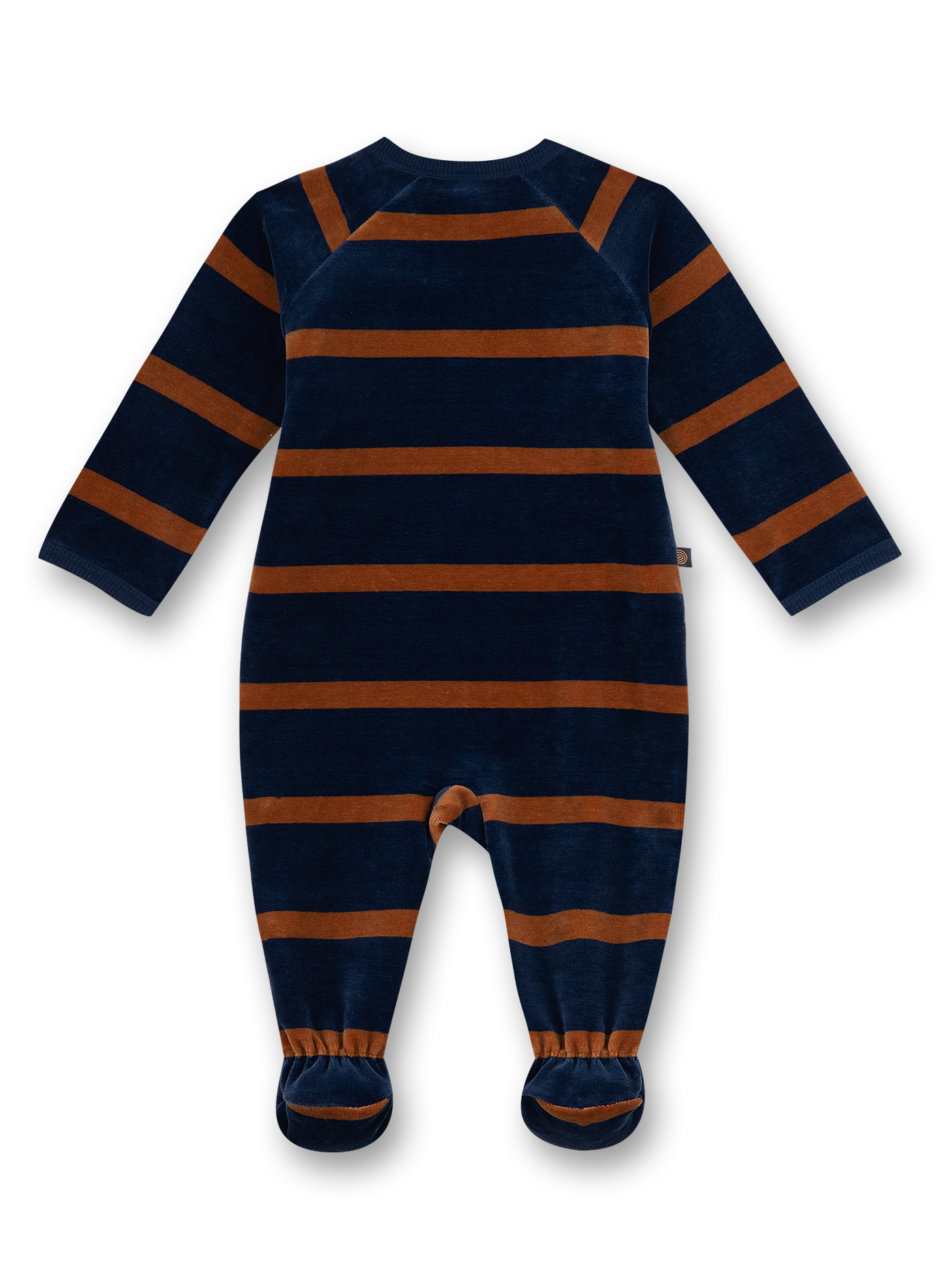 Jungen-Overall Dunkelblau Ringel Pinguin