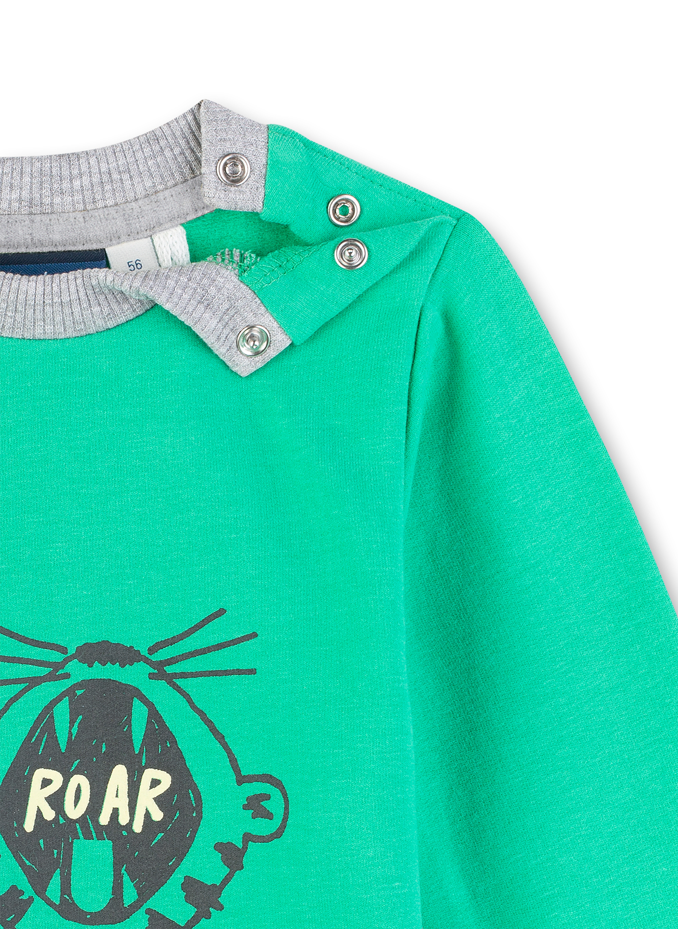 Jungen-Sweatshirt Grün Little Friends