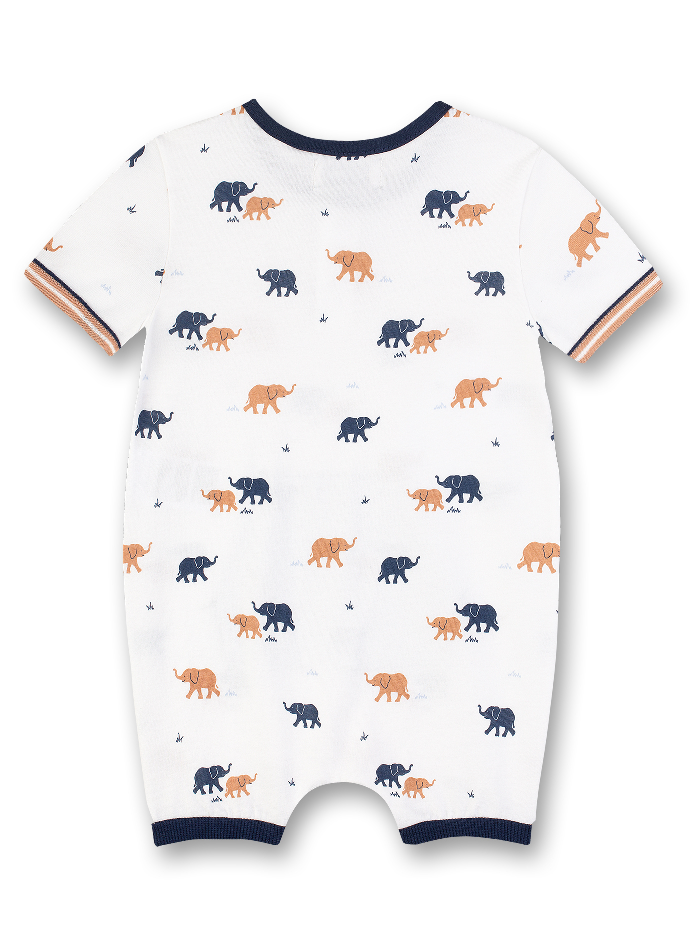 Jungen-Overall Off White Smart Elephant