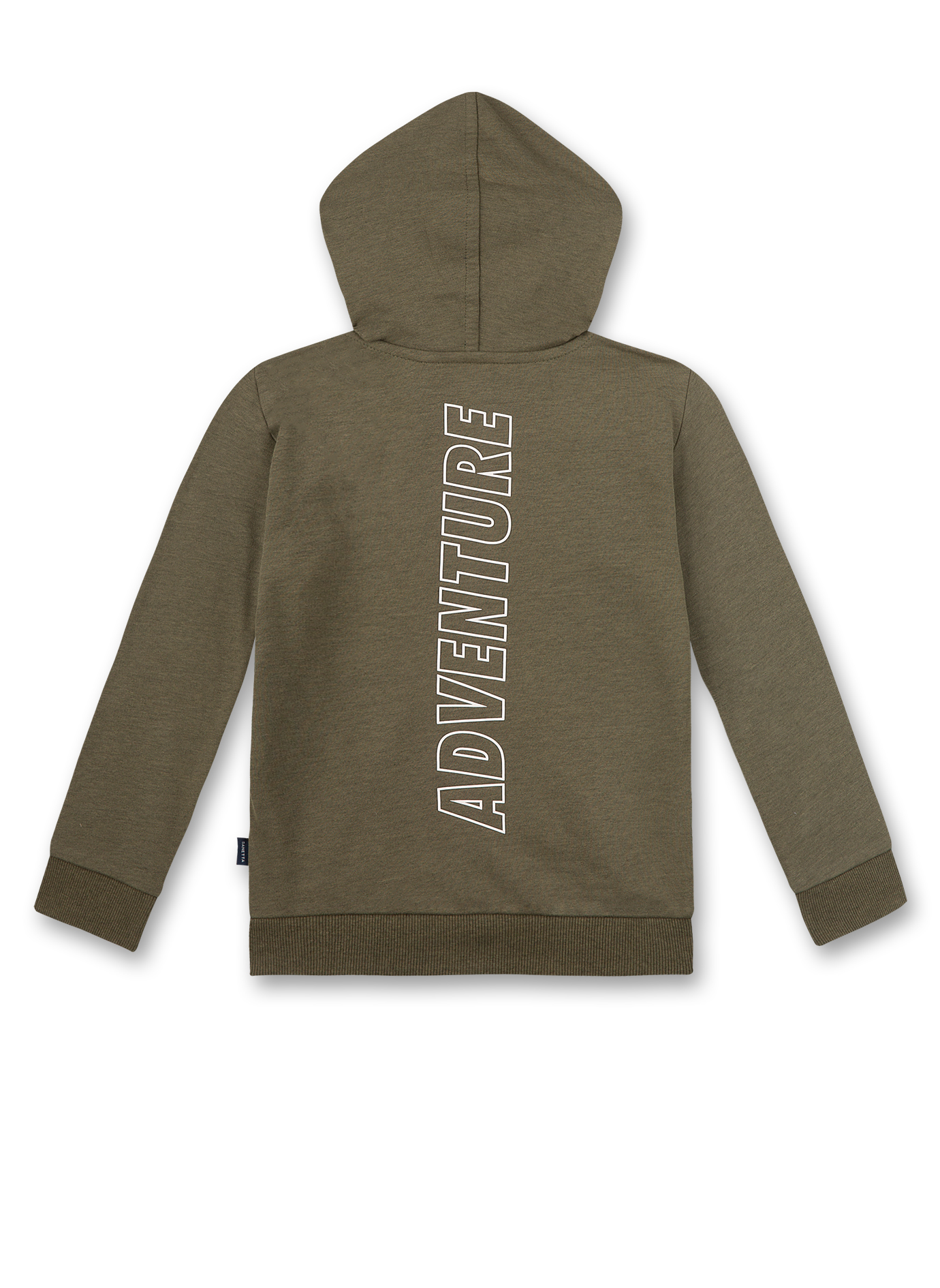 Jungen-Sweatjacke Grün Expedition