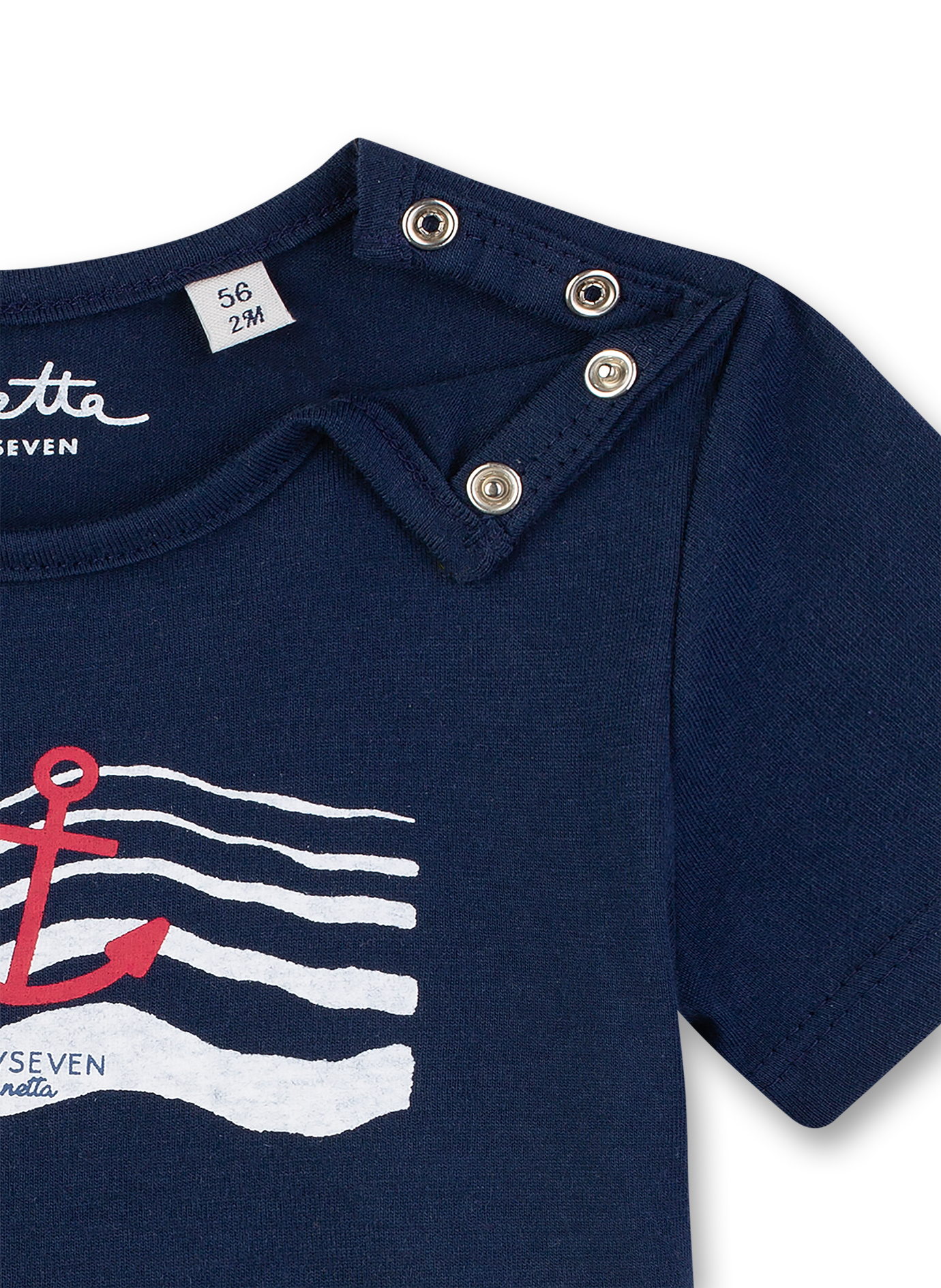 Jungen T-Shirt dunkelblau Small Sailor
