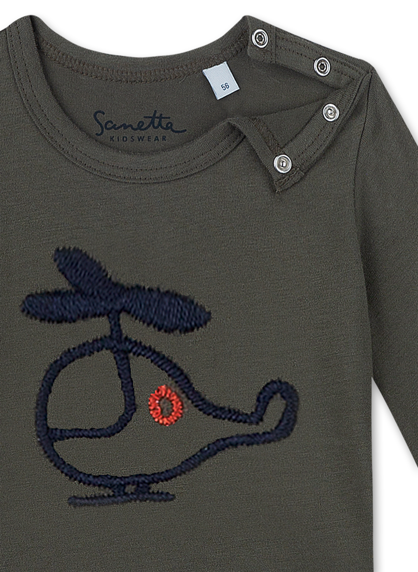 Jungen-Shirt langarm Let's fly